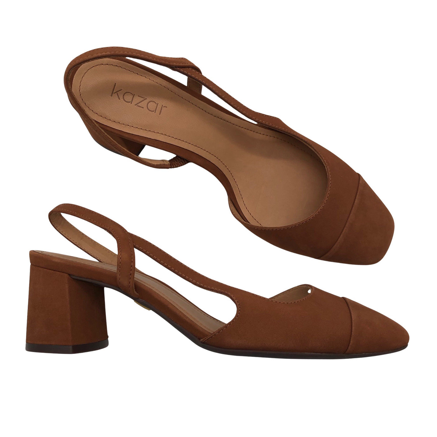Unisex Kazar - High heels, size 38 - Brown (1)