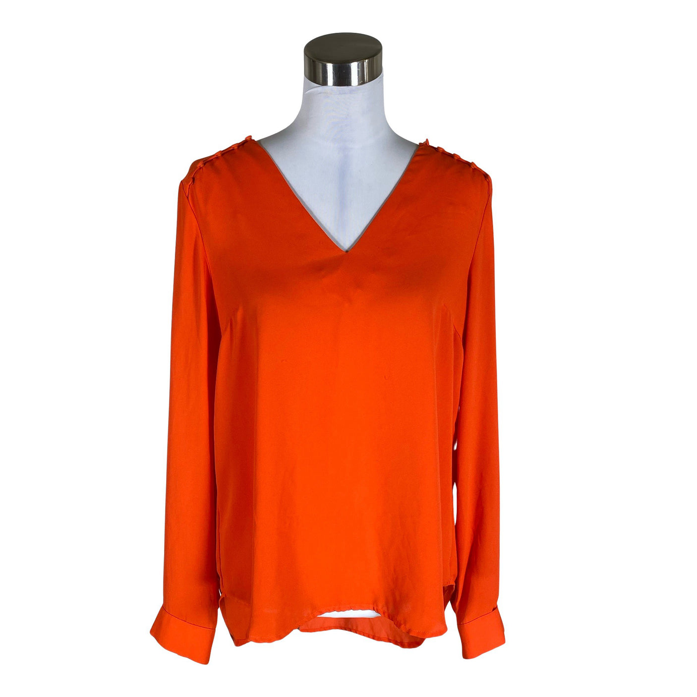 Unisex Lindex - Schiffon tunic, size 40 - Orange (1)