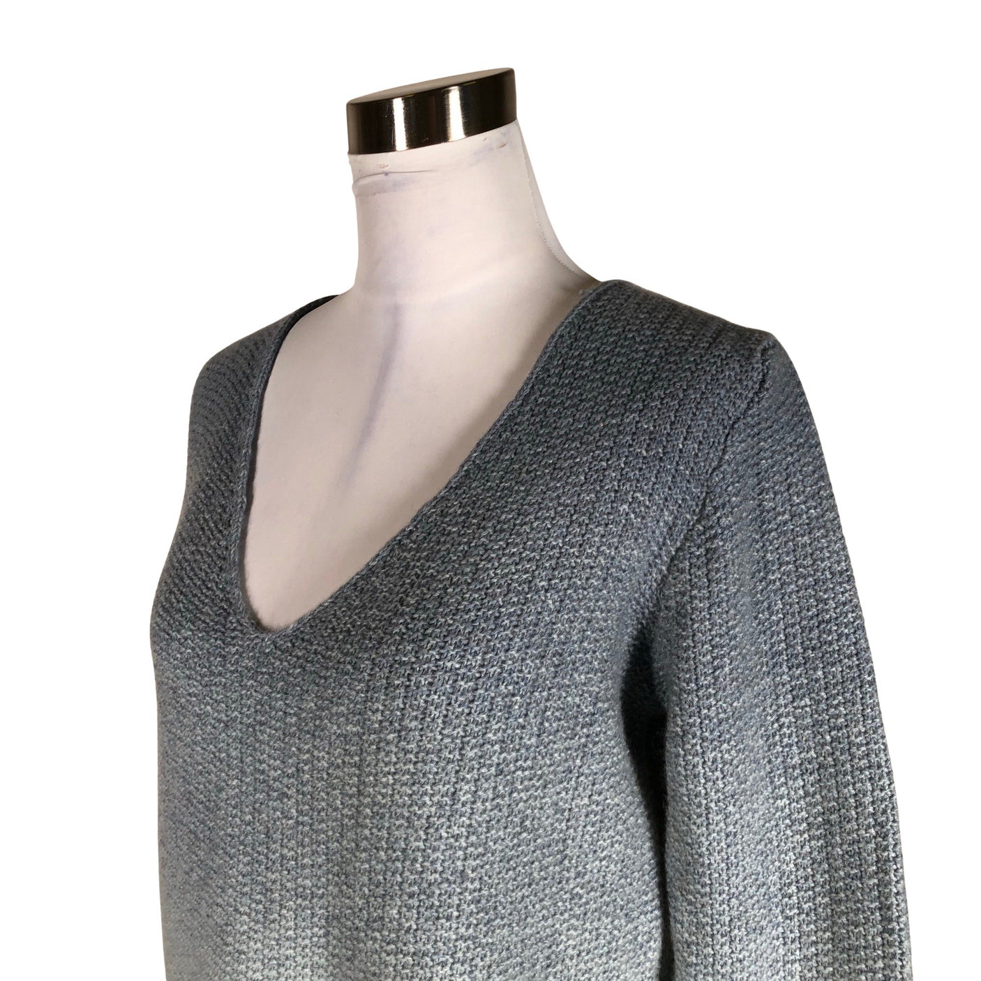 Unisex Johnstons of Elgin - Knit tunic, size 36 - Light blue (3)