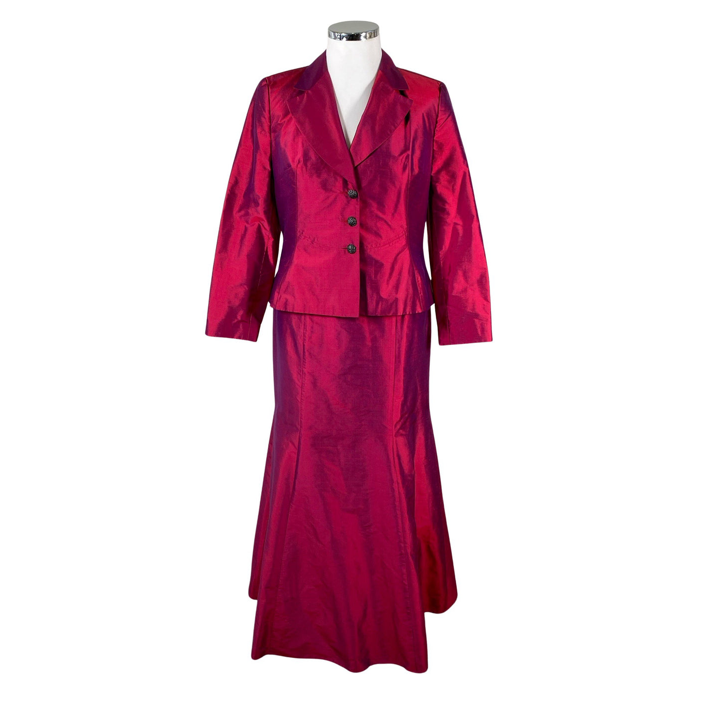 Unisex Elinette - Evening dress, size 42 - Red (1)