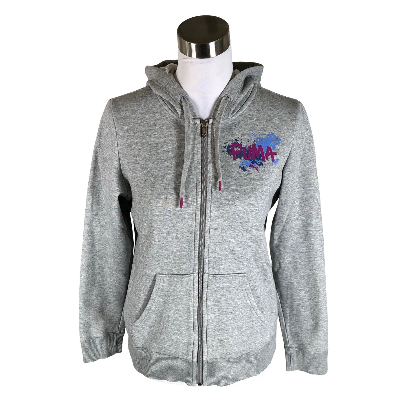 Unisex Puma - Hoodie, size 38 - Gray (1)