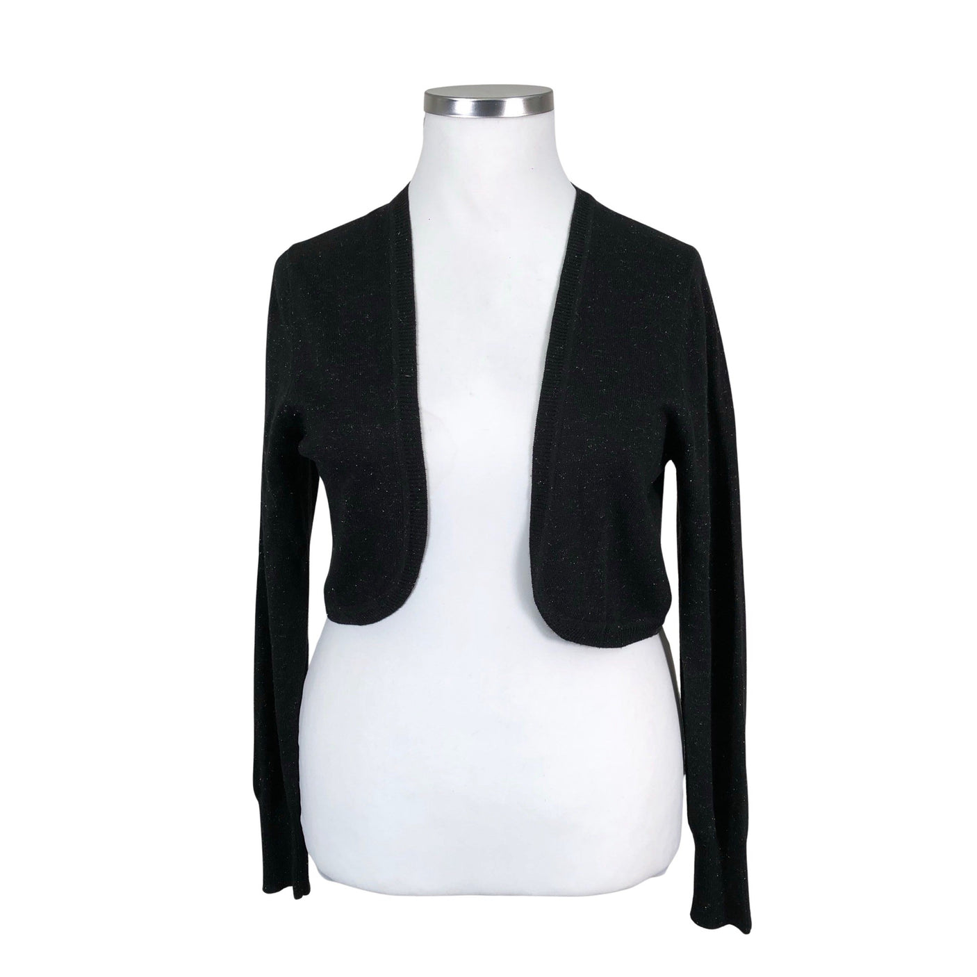 Unisex O.I.S - Knit bolero jacket, size 42 - Black (1)