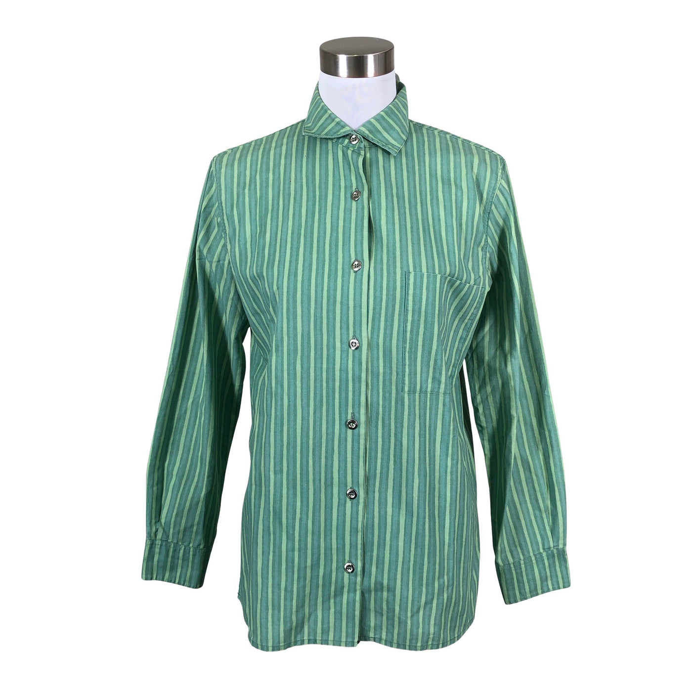 Unisex Marimekko - Collared shirt, size 38 - Green (1)
