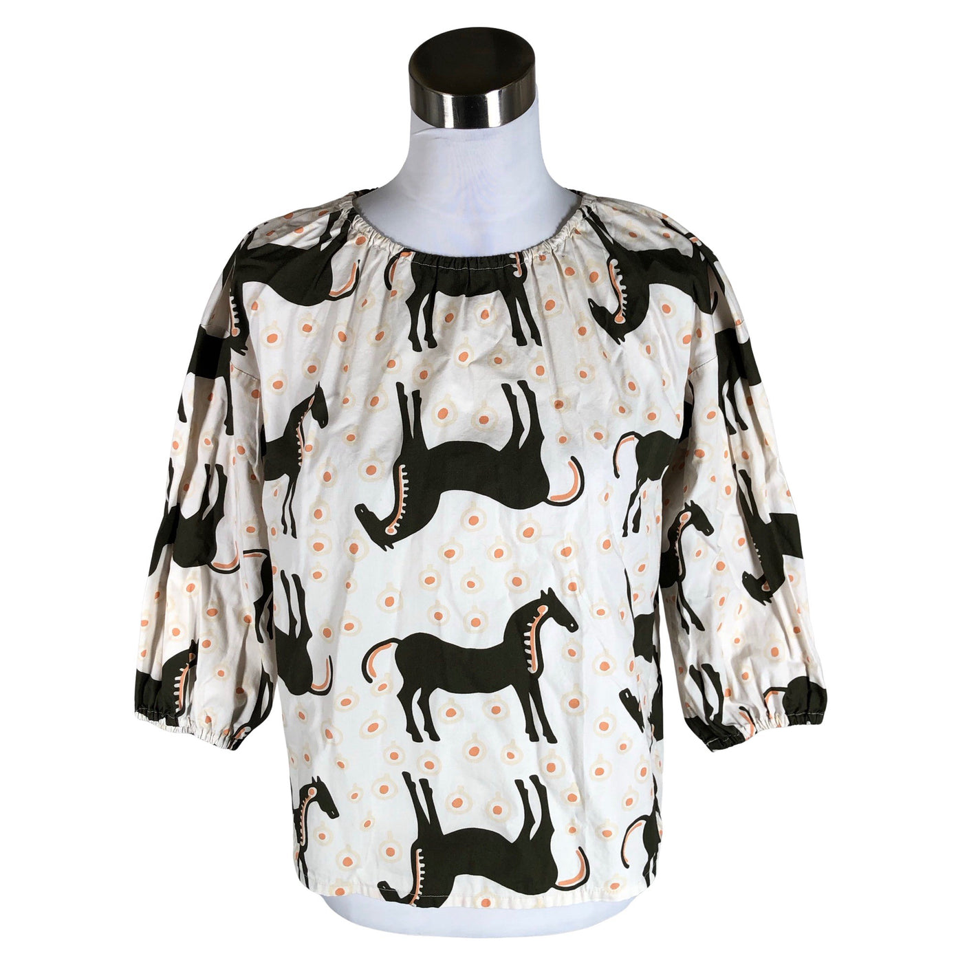 Unisex Marimekko - Blouse, size 36 - Green (1)