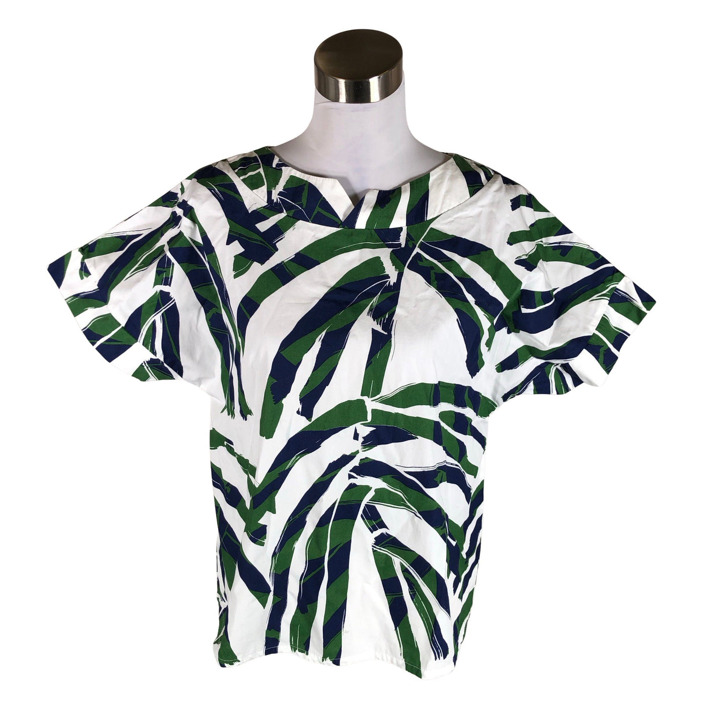 Unisex Nanso - Short-sleeved blouse, size 38 - Green (1)