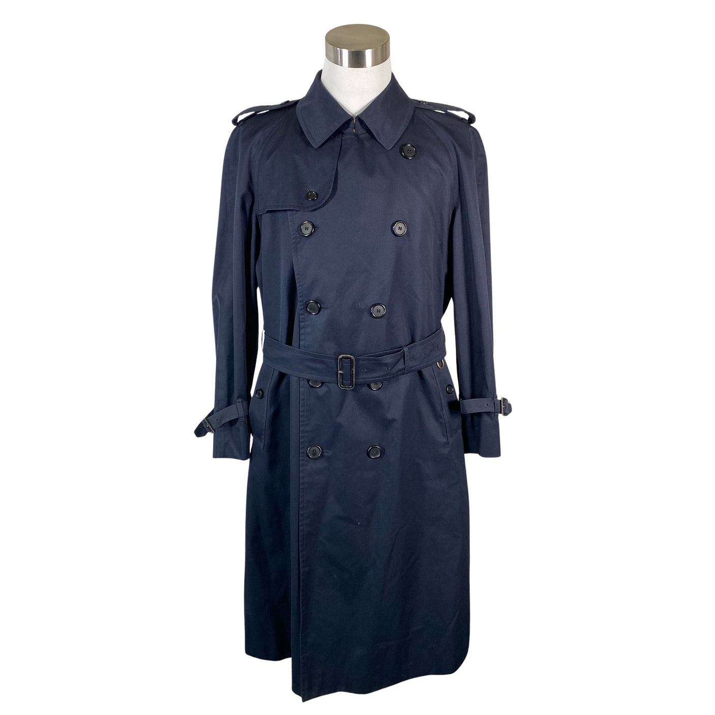 Unisex Burberrys' - Trench coat, size XL - Blue (3)