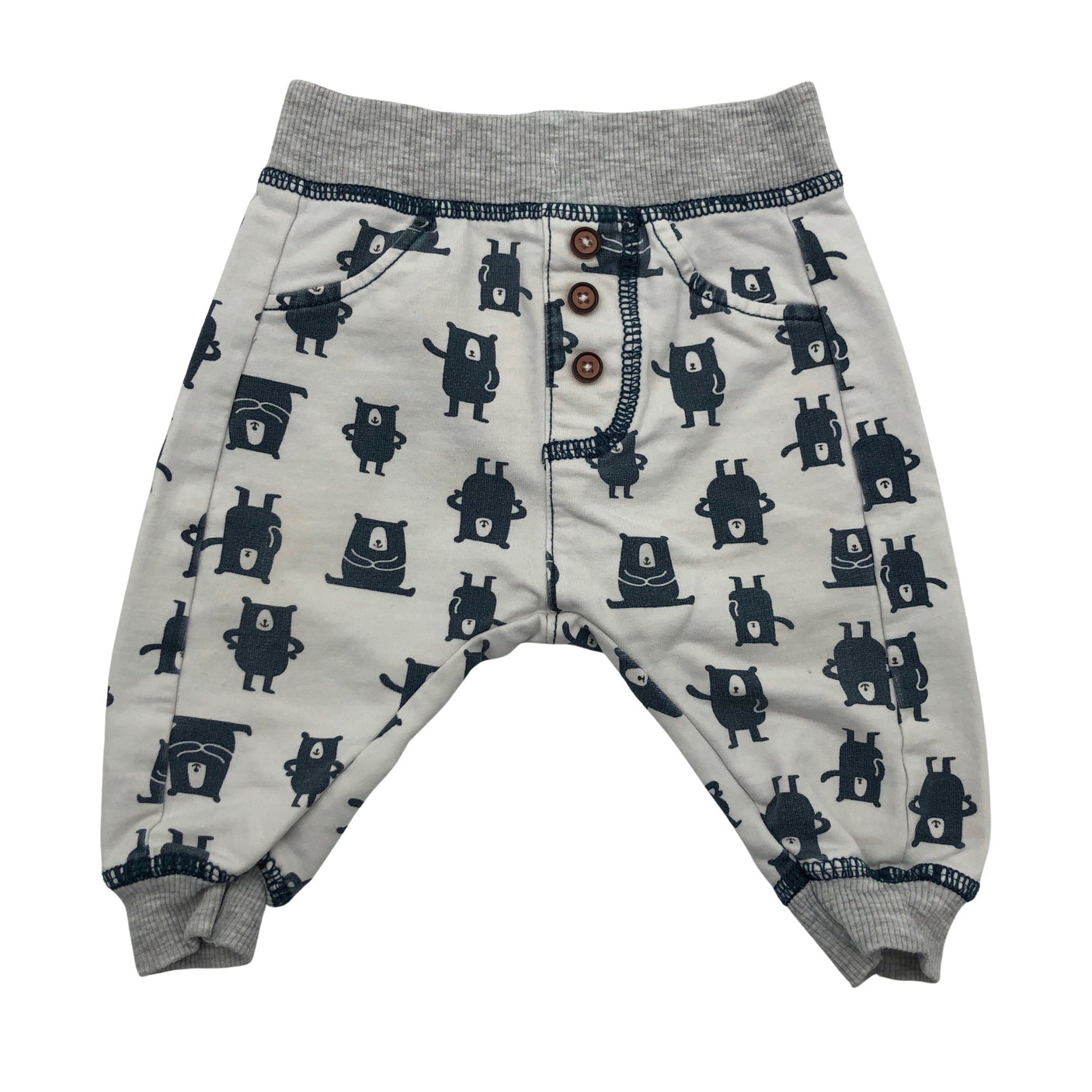 Unisex Hema - Sweatpants, size 56 - 62 - White (1)