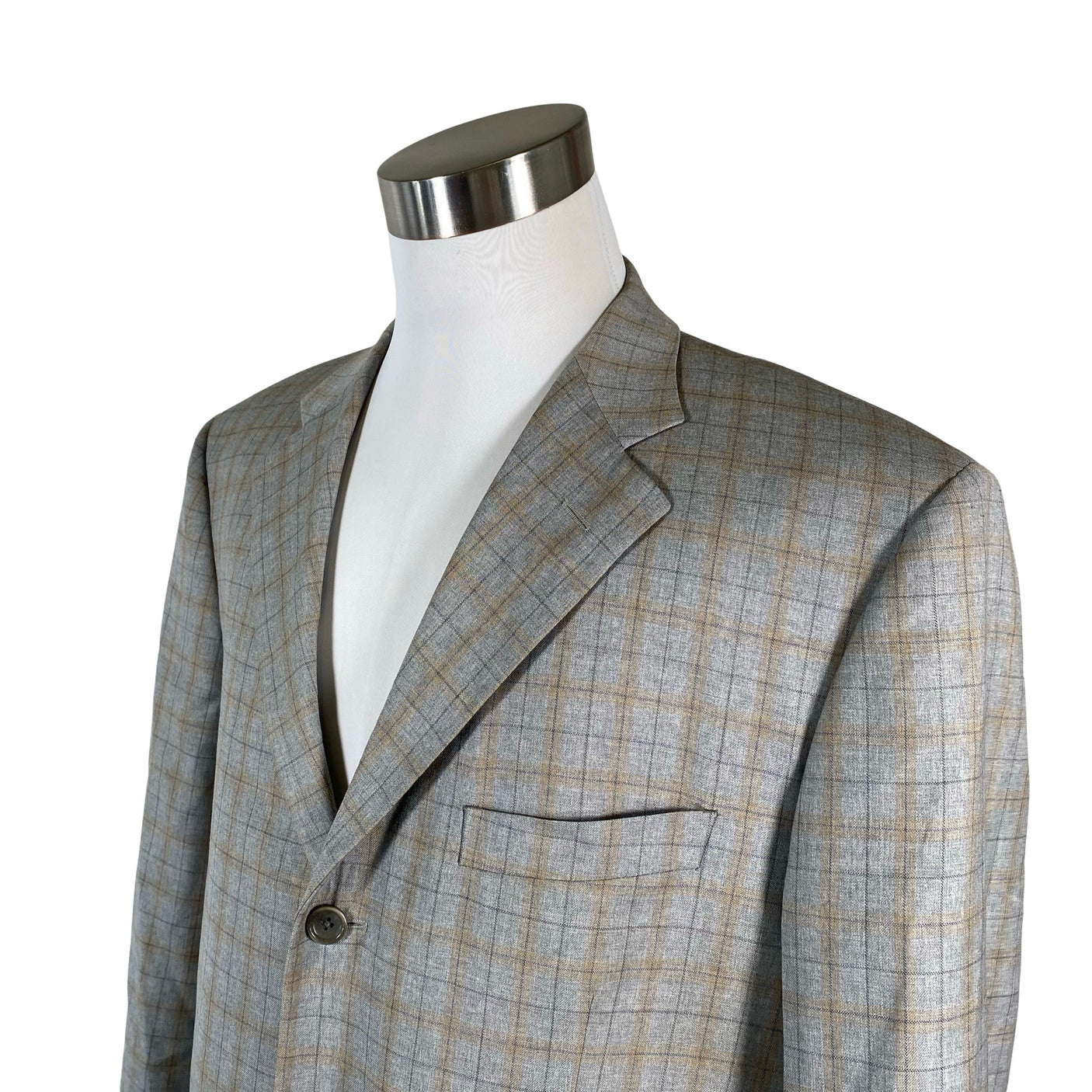 Unisex E. Thomas - Suit jacket, size XXL - Gray (3)