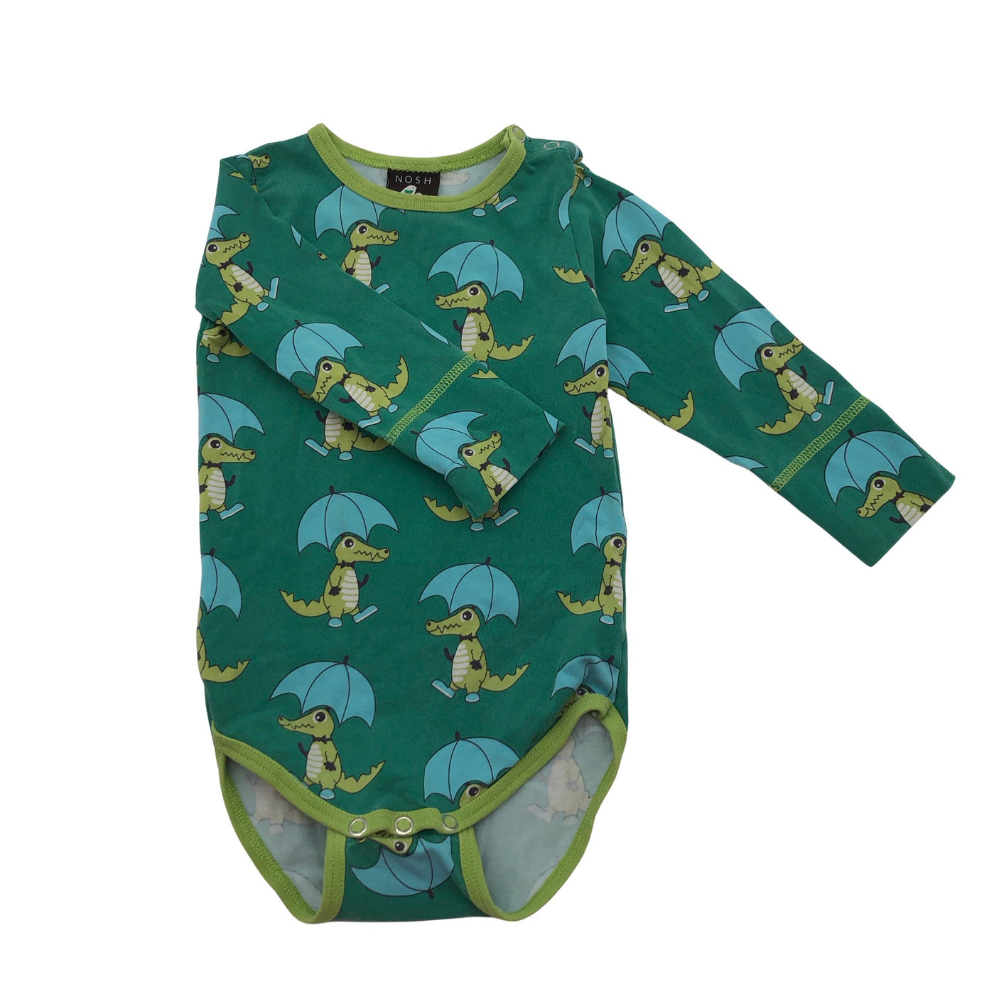 Unisex NOSH - Body, size 74 - 80 - Green (1)