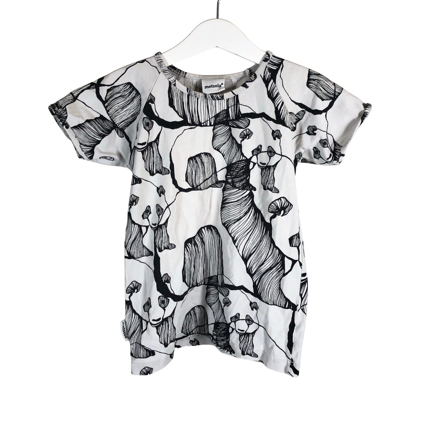 Unisex Metsola - T-shirt, size 116 - 122 - Gray (1)