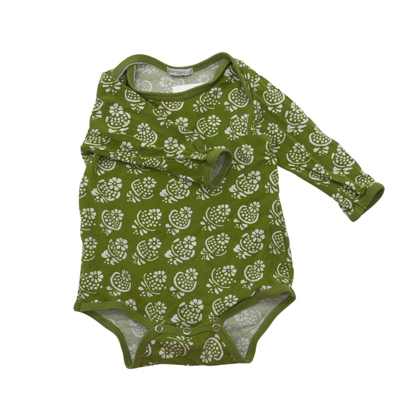 Unisex Marimekko - Body, size 68 - 74 - Green (1)