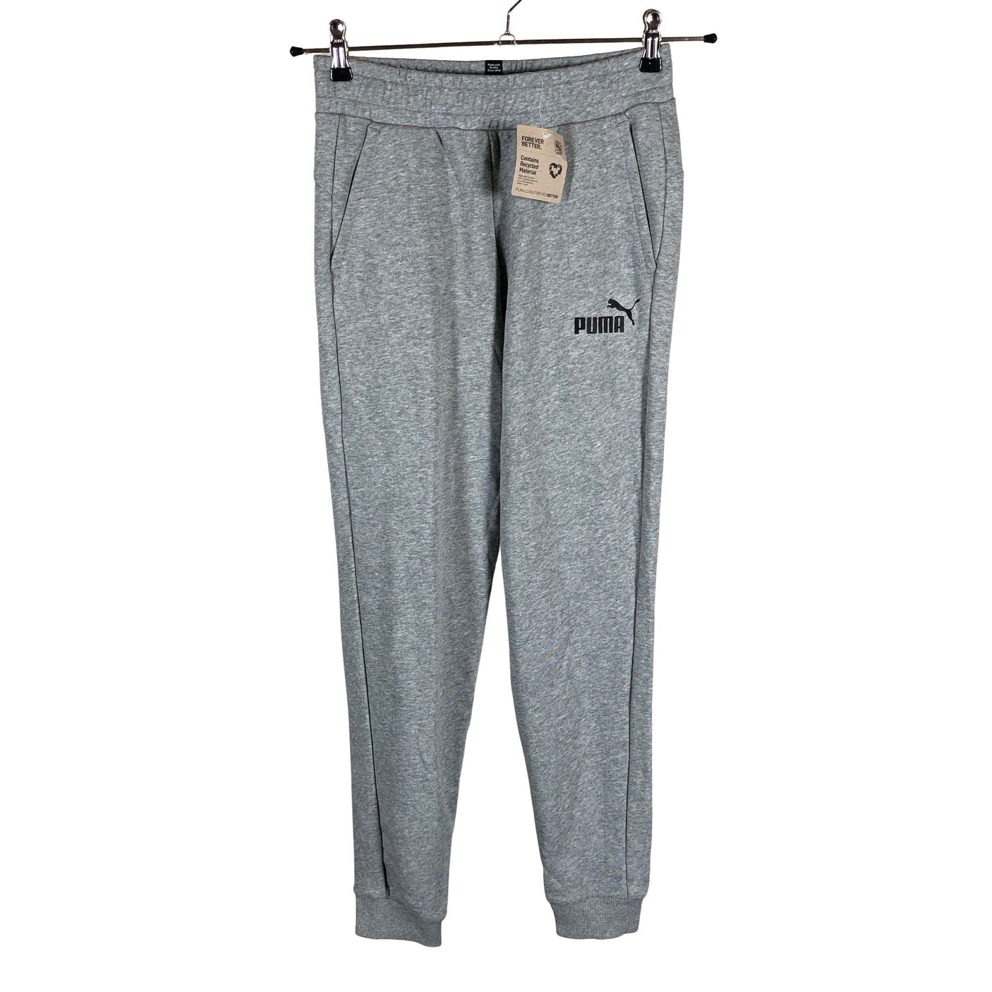 Unisex Puma - Sweatpants, size 158 - 164 - Gray (1)