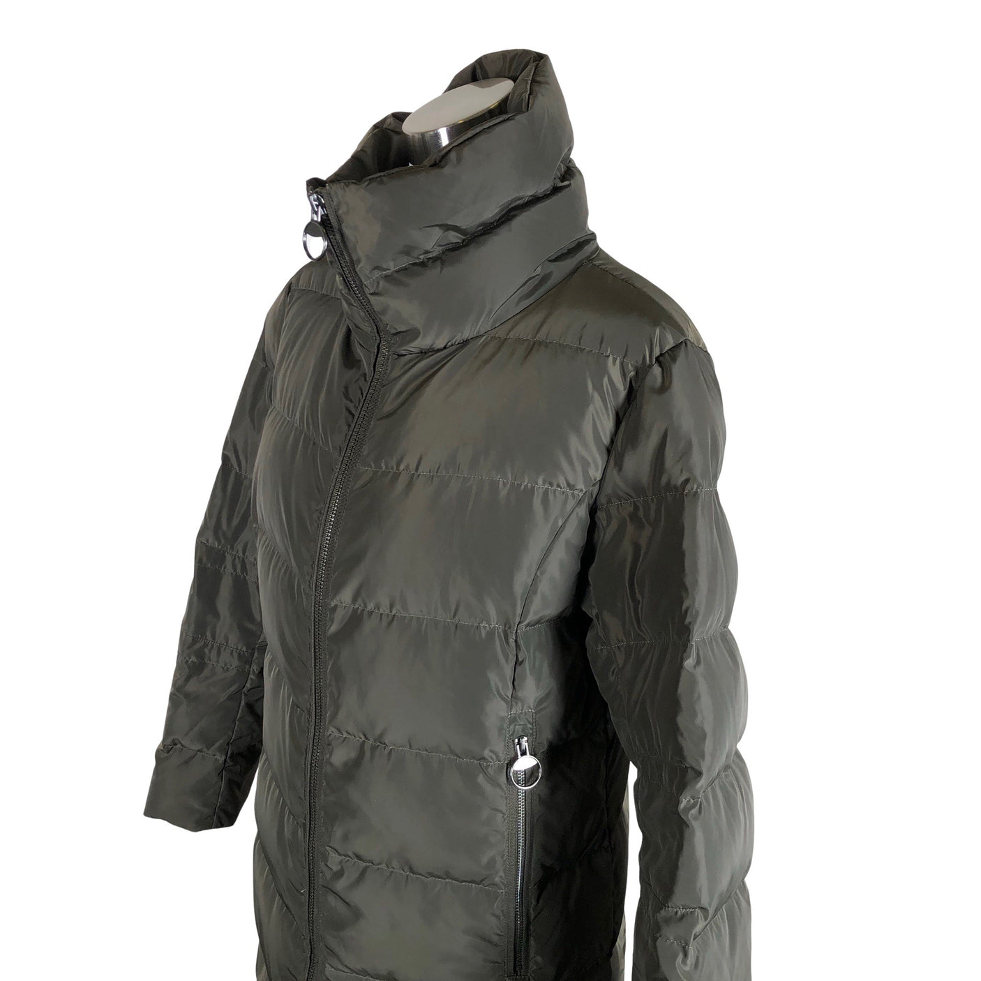 Unisex Sand - Down jacket, size 40 - Green (3)