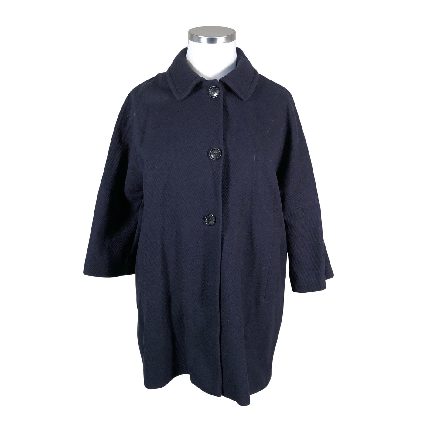 Unisex Emme Marella - Wool coat, size 42 - Blue (1)