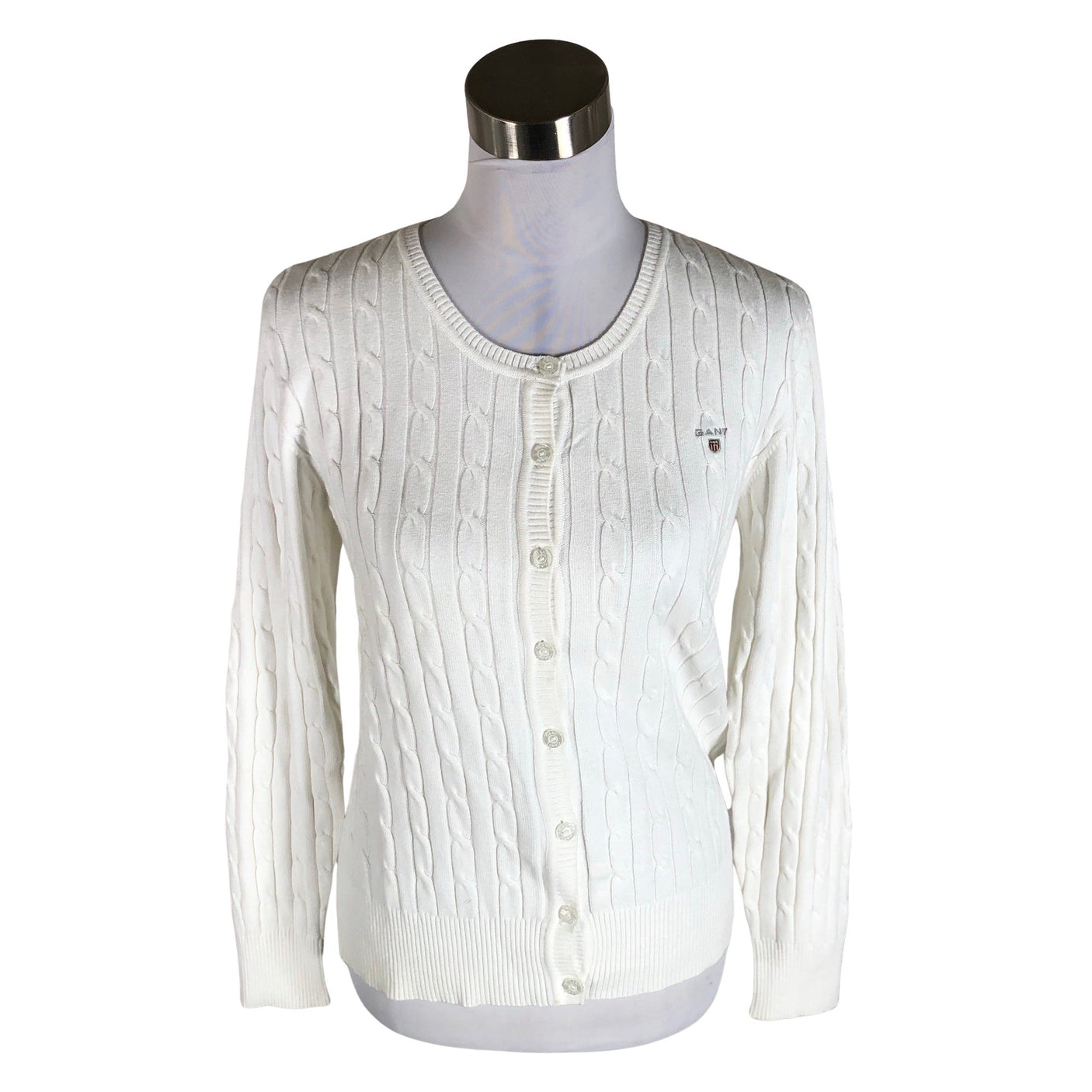 Unisex Gant - Cardigan, size 40 - White (1)