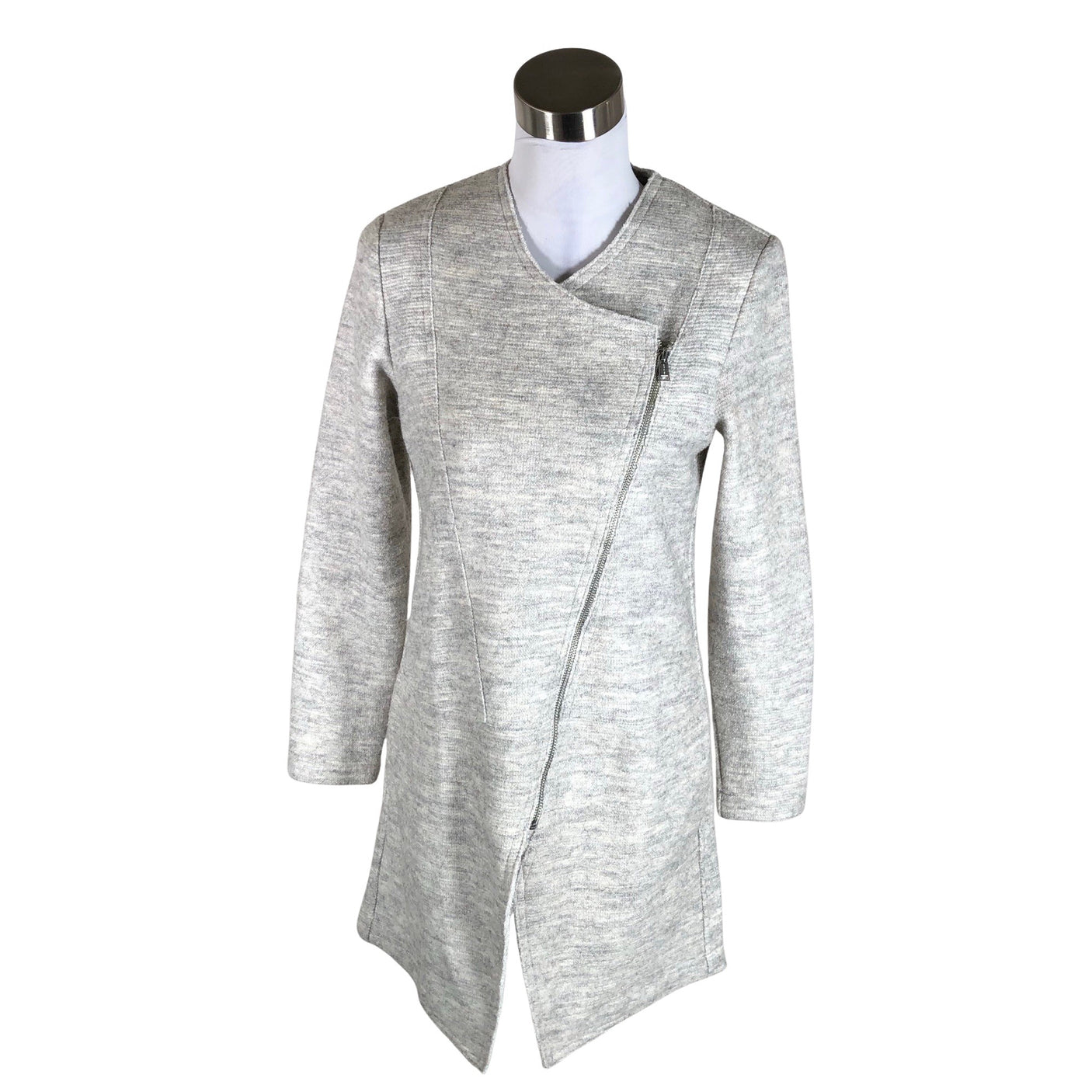 Unisex Cut & Pret - Wool coat, size 34 - Gray (1)