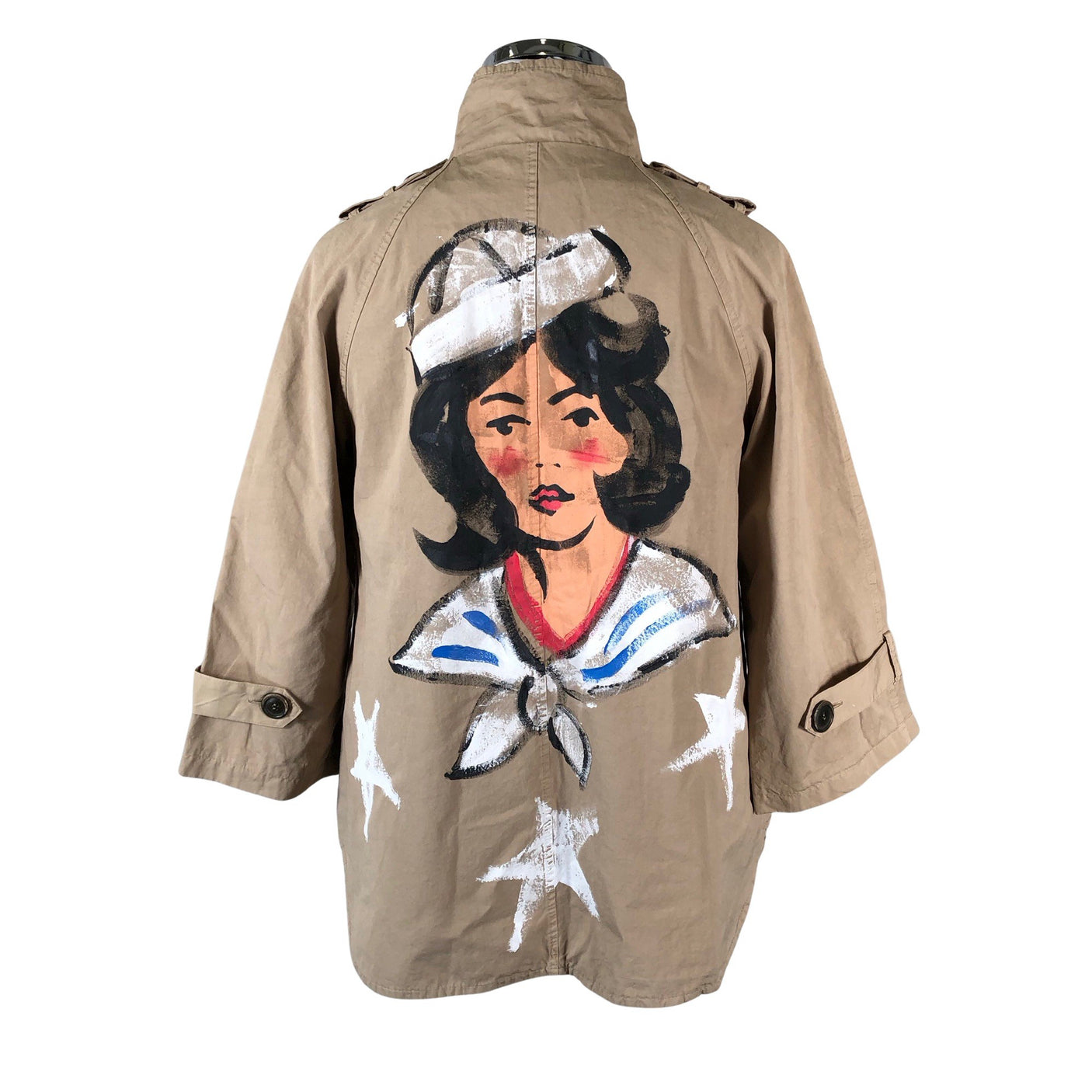 Unisex Front Street - Trench coat, size 42 - Beige (2)