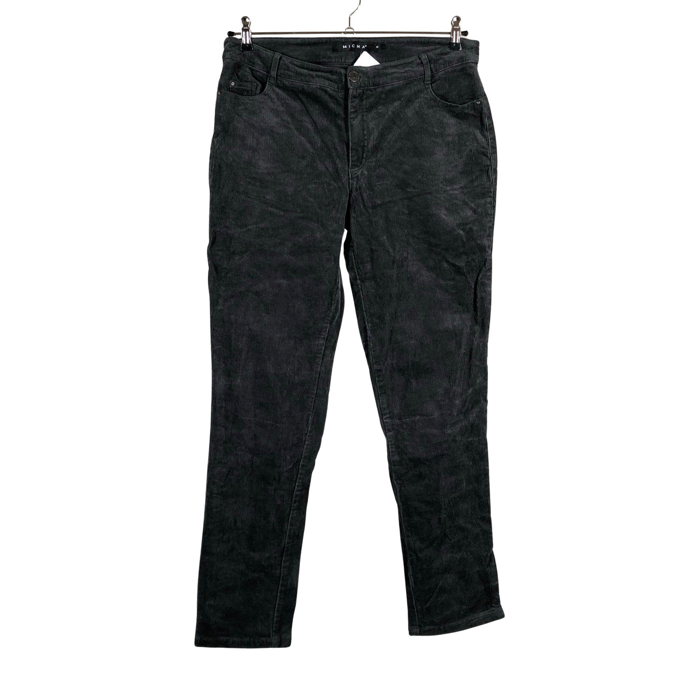 Unisex Micha - Velvet pants, size 42 - Gray (1)