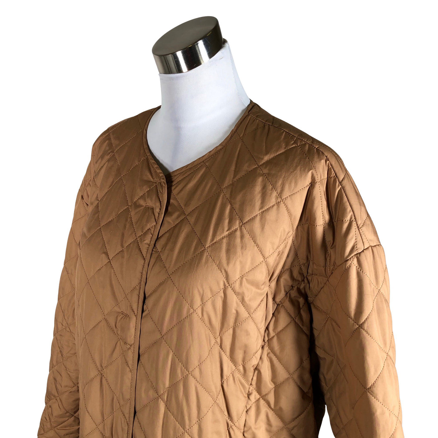 Unisex Didriksons - Quilted jacket, size 40 - Brown (3)
