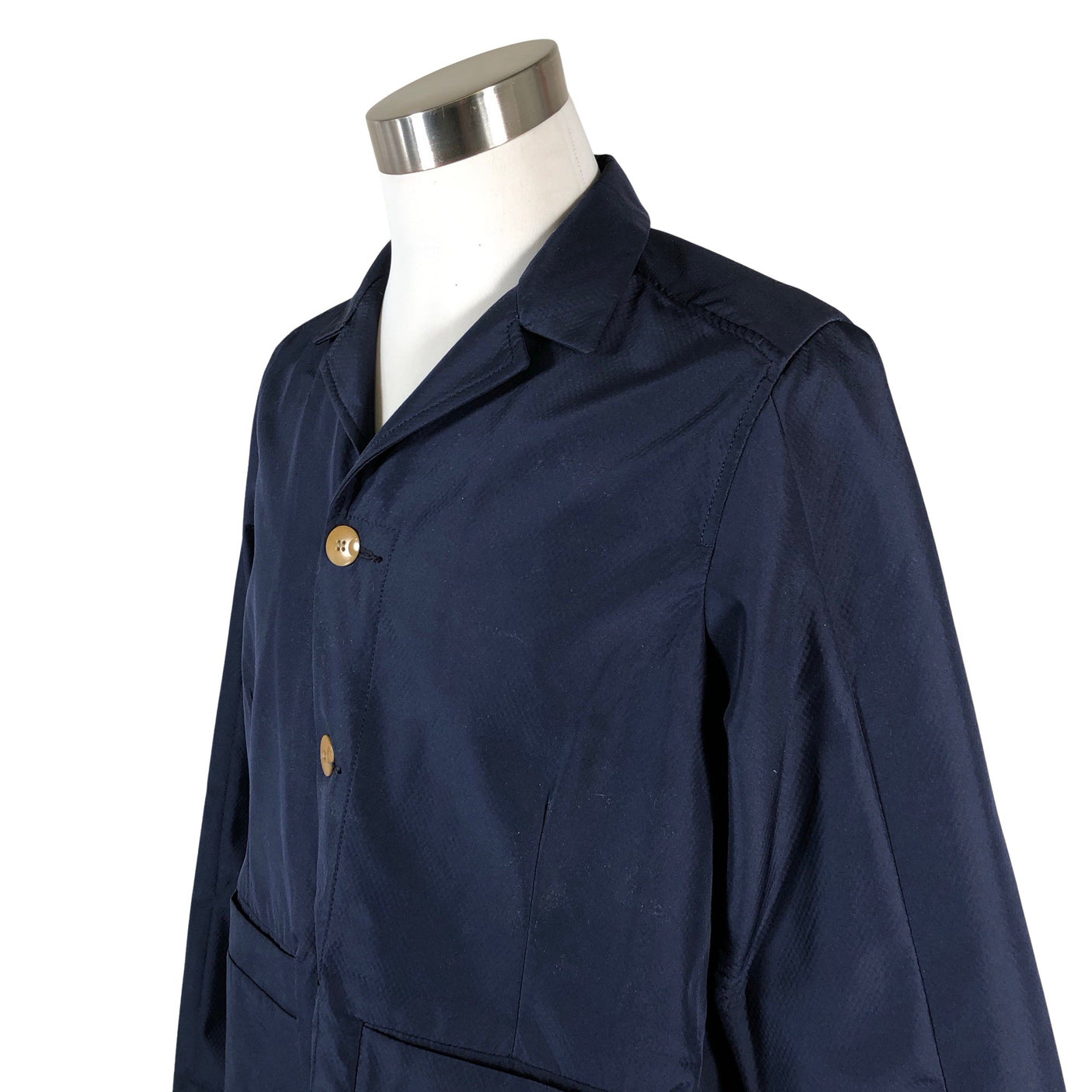 Unisex Folk - Trench coat, size L - Blue (3)