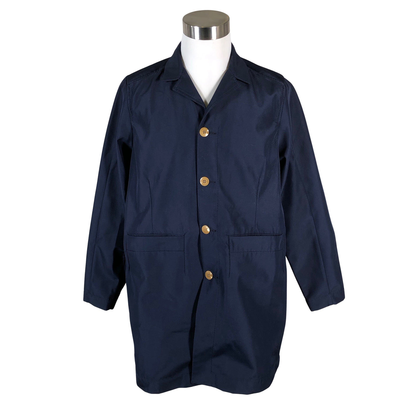 Unisex Folk - Trench coat, size L - Blue (1)