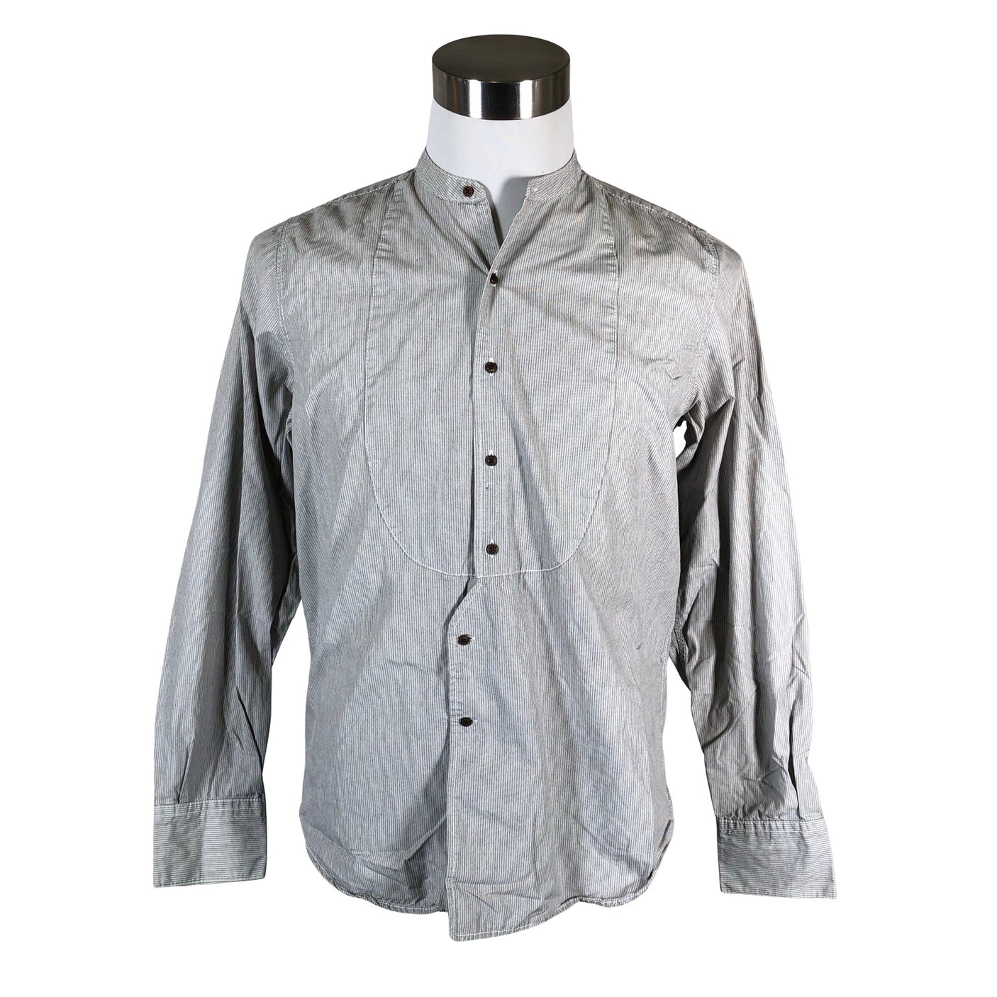 Unisex Nudie Jeans - Collared shirt, size M - Gray (1)