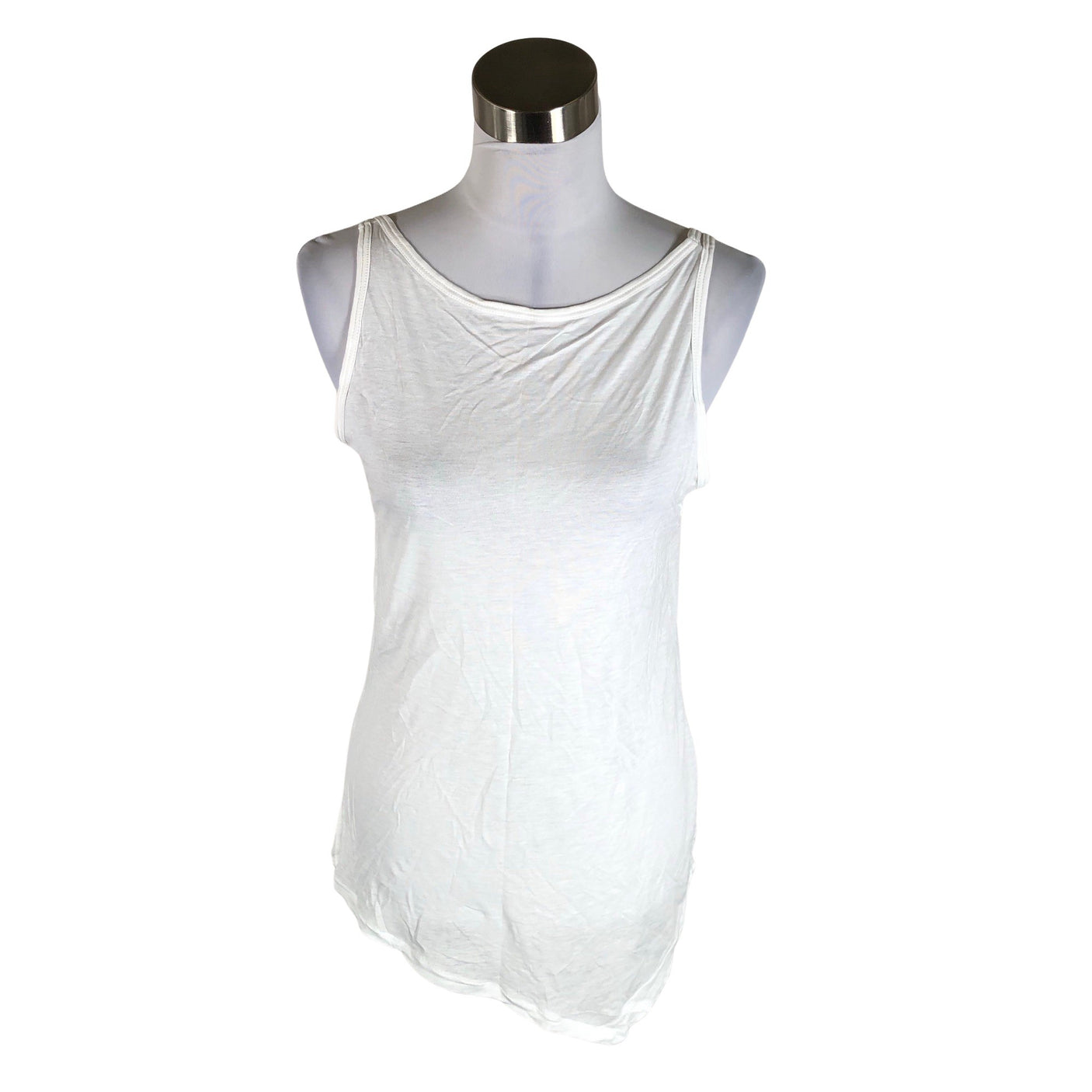 Unisex Benetton - Tricot tank top, size 36 - White (1)