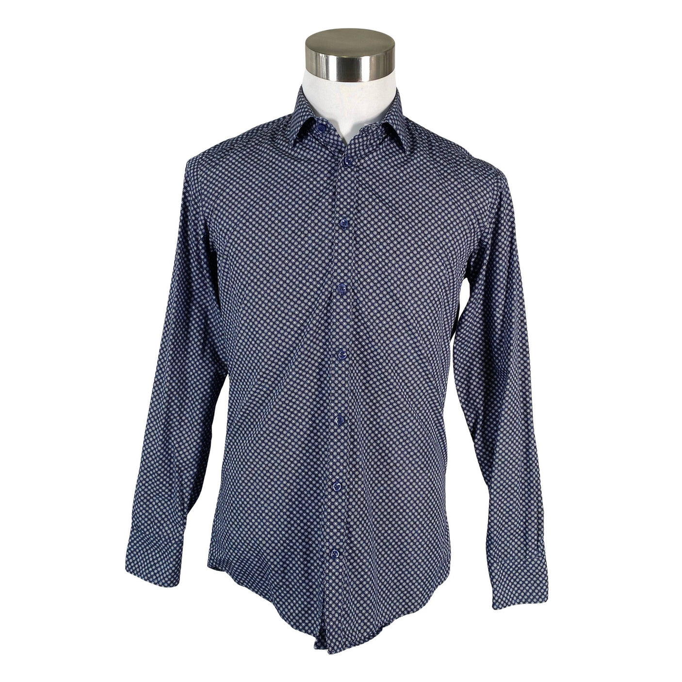 Unisex Sand - Collared shirt, size M - Blue (1)