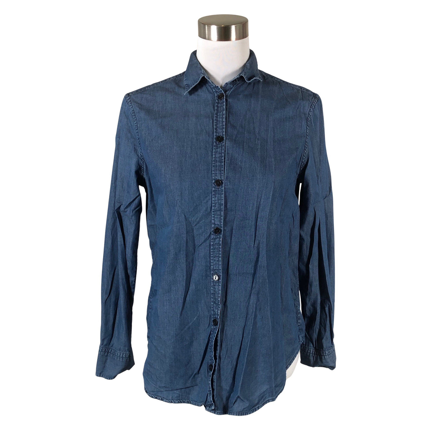 Unisex Filippa K. - Denim shirt, size 38 - Blue (1)