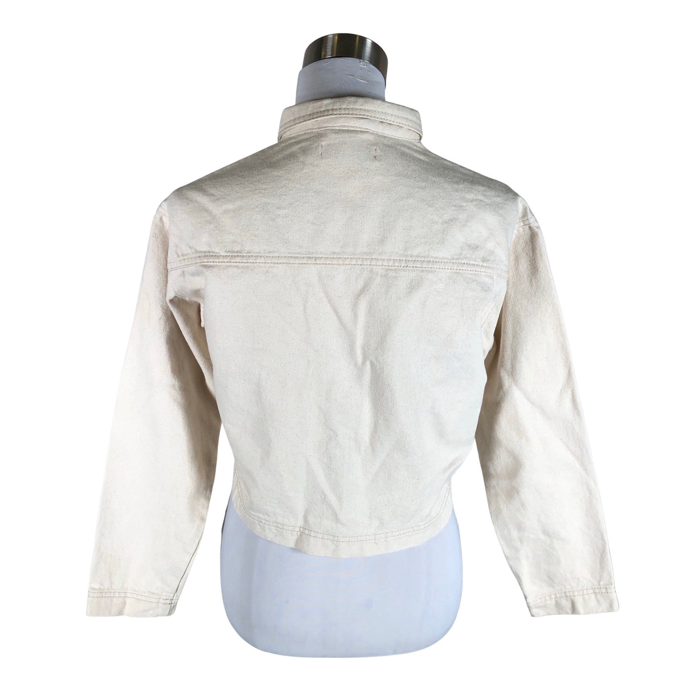 Unisex Nanso - Denim jacket, size 34 - Beige (2)