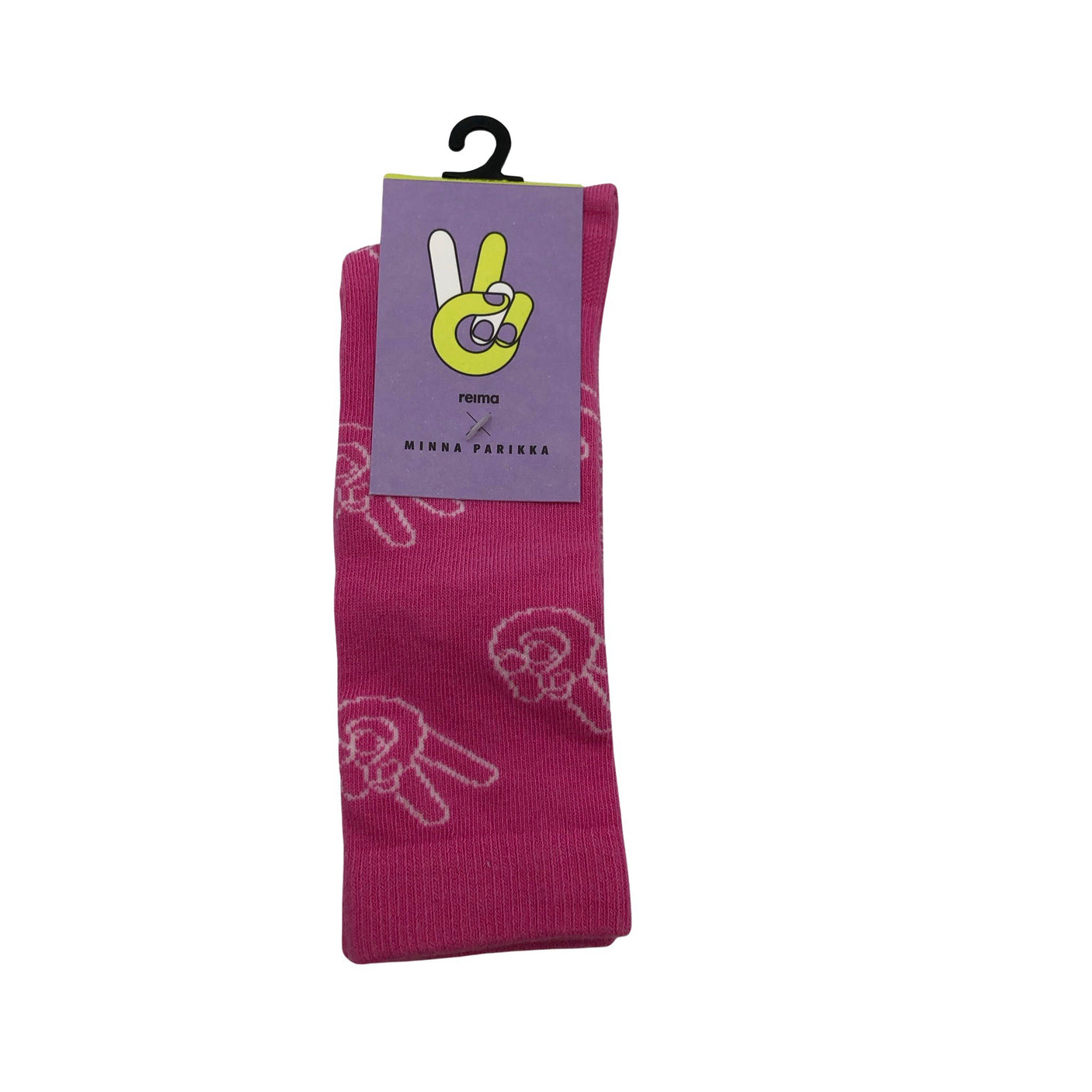 Unisex Reima - Socks, size 27 - Pink (1)