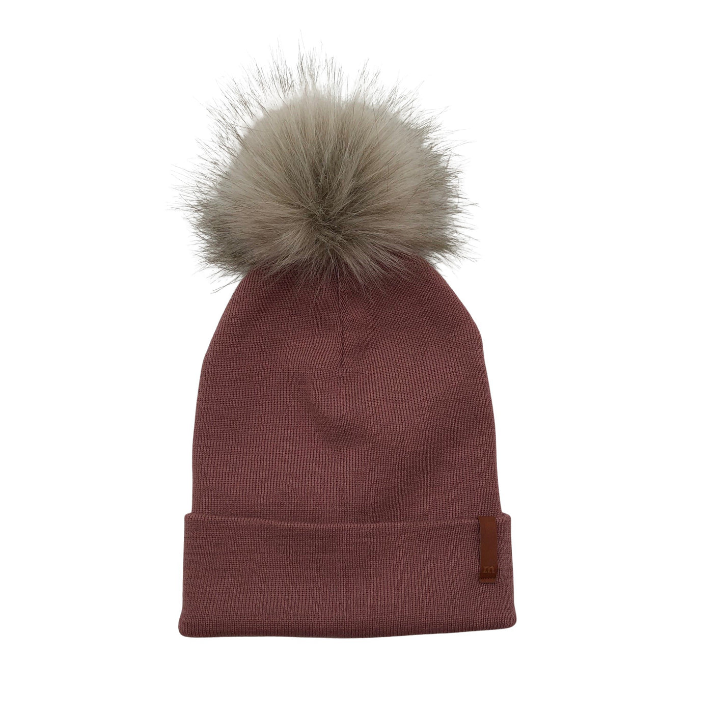 Unisex Metsola - Winter beanie, size 48 - 50 cm - Light pink (1)