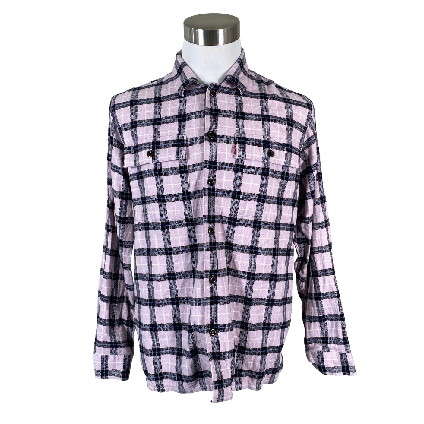 Unisex Levi's - Flannel shirt, size L - Light pink (1)