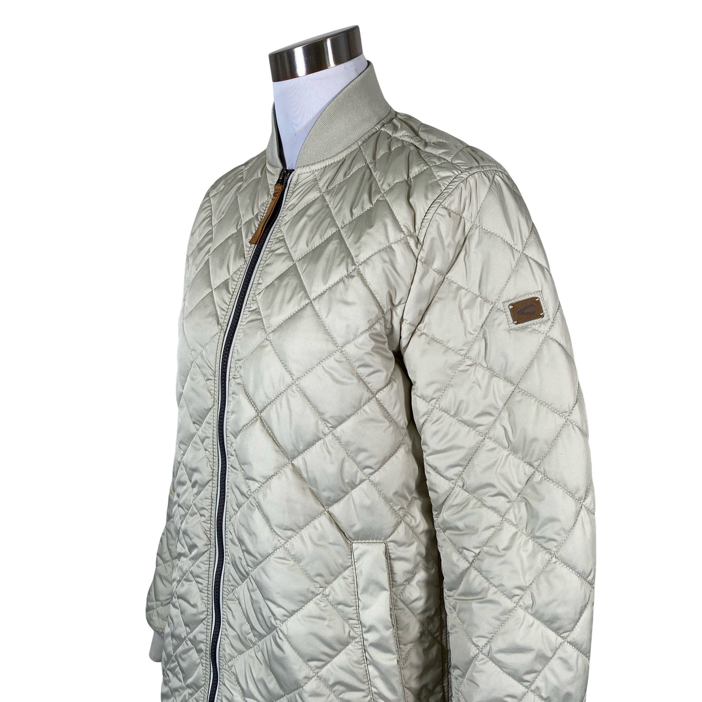 Unisex Camel Active - Quilted jacket, size 36 - Green (3)
