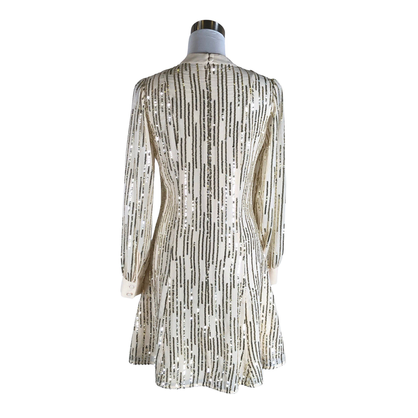 Unisex Max&Co - Party dress, size 36 - Natural white (2)