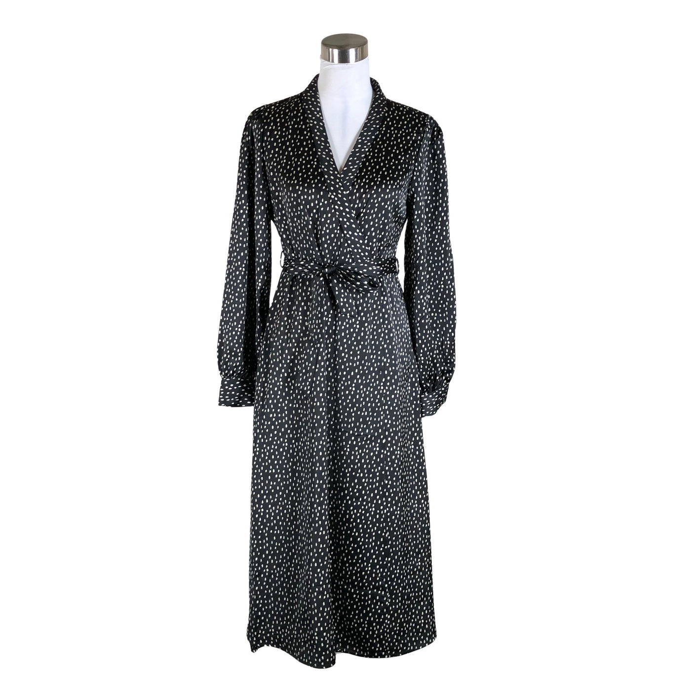 Unisex MSCH Copenhagen - Schiffon dress, size 36 - Black (1)