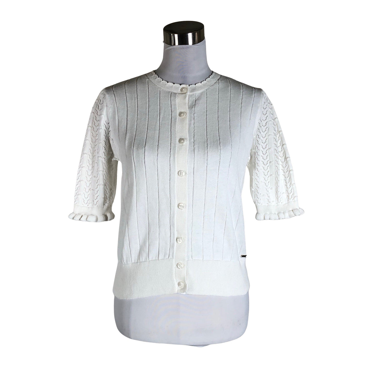Unisex Holly & Whyte by Lindex - Cardigan, size 38 - White (1)