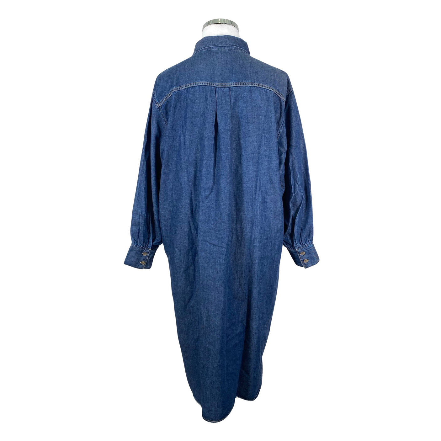 Unisex Lindex - Denim dress, size 44 - Blue (2)
