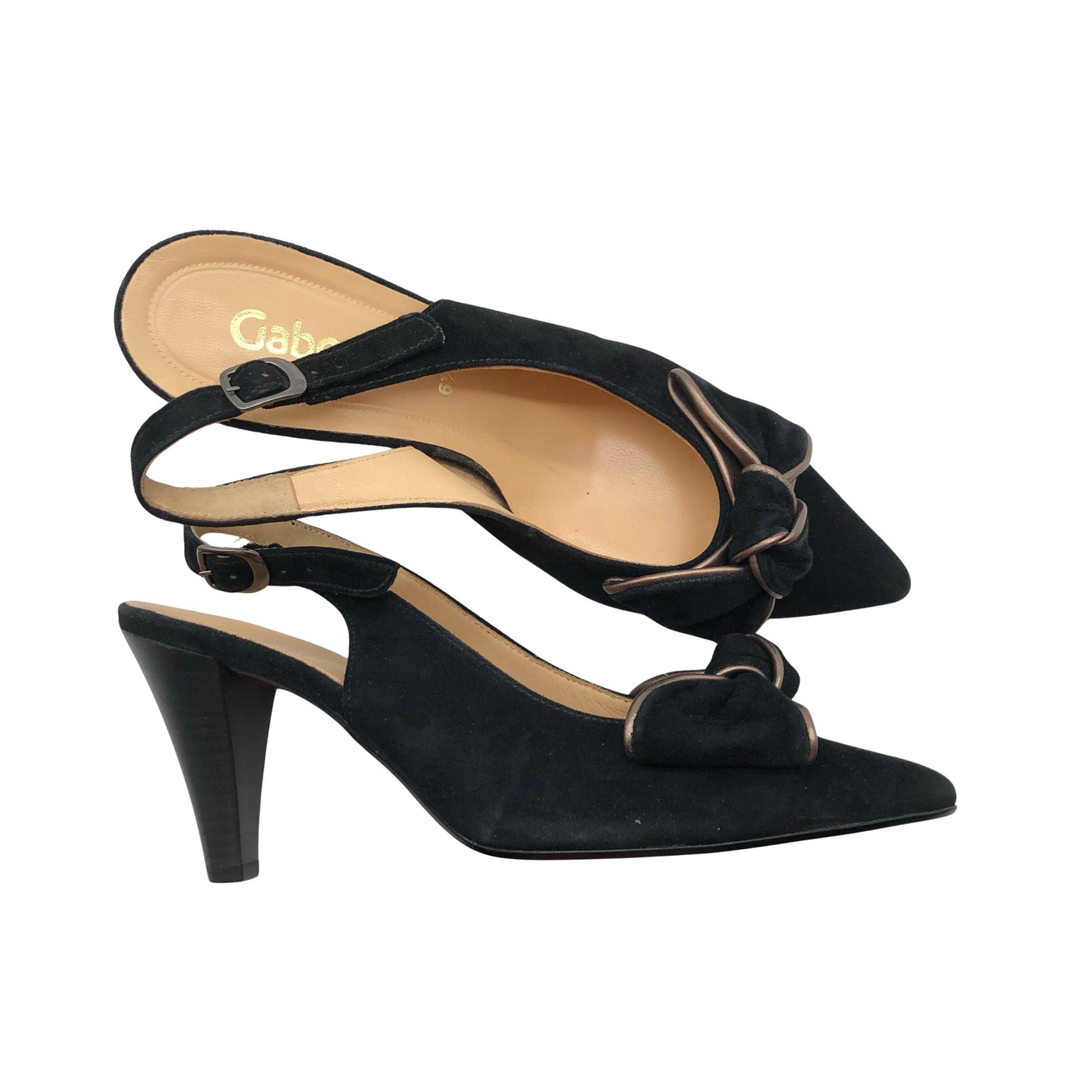 Unisex Gabor - High heels, size 39 - Black (1)