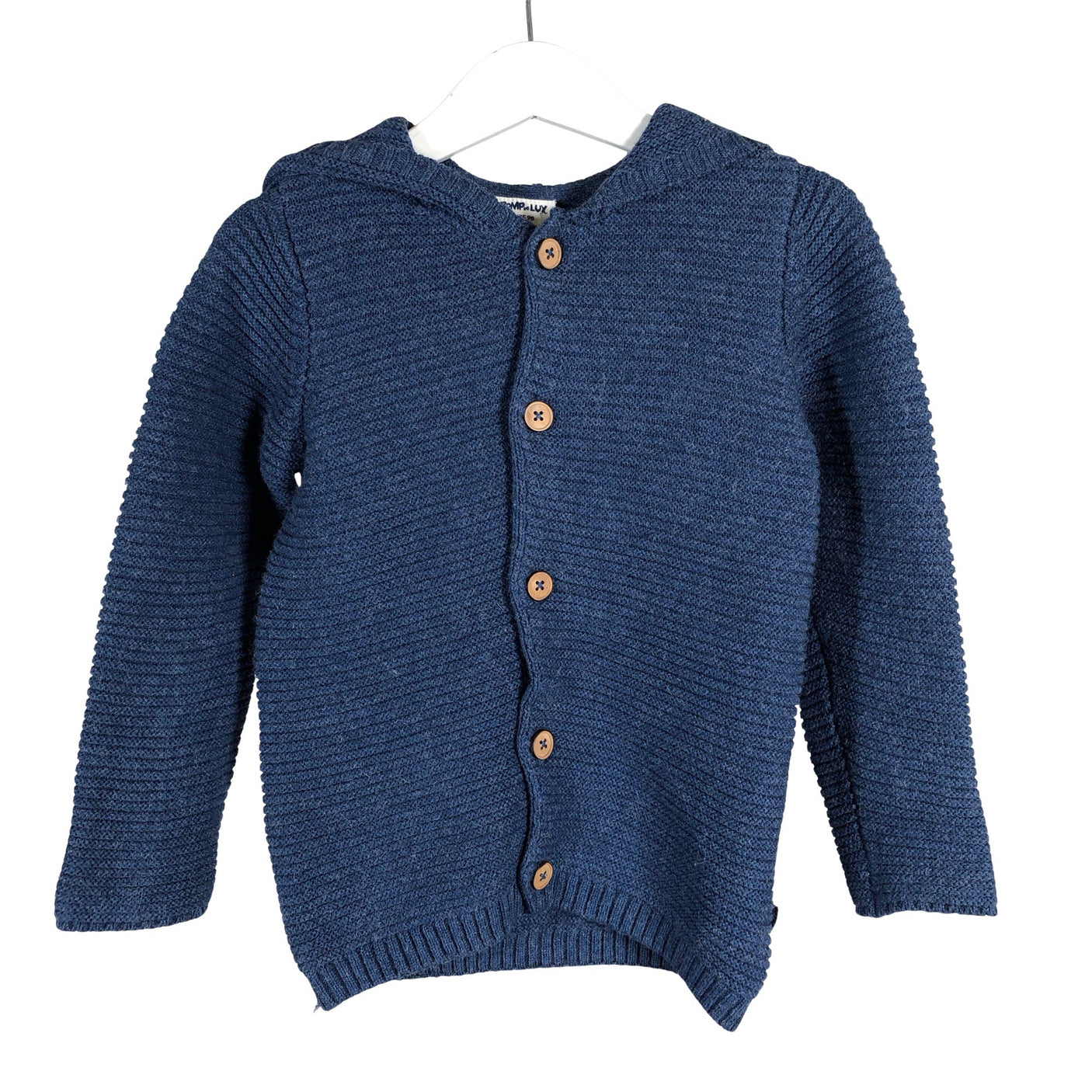 Unisex POMPdeLUX - Cardigan, size 92 - 98 - Blue (1)