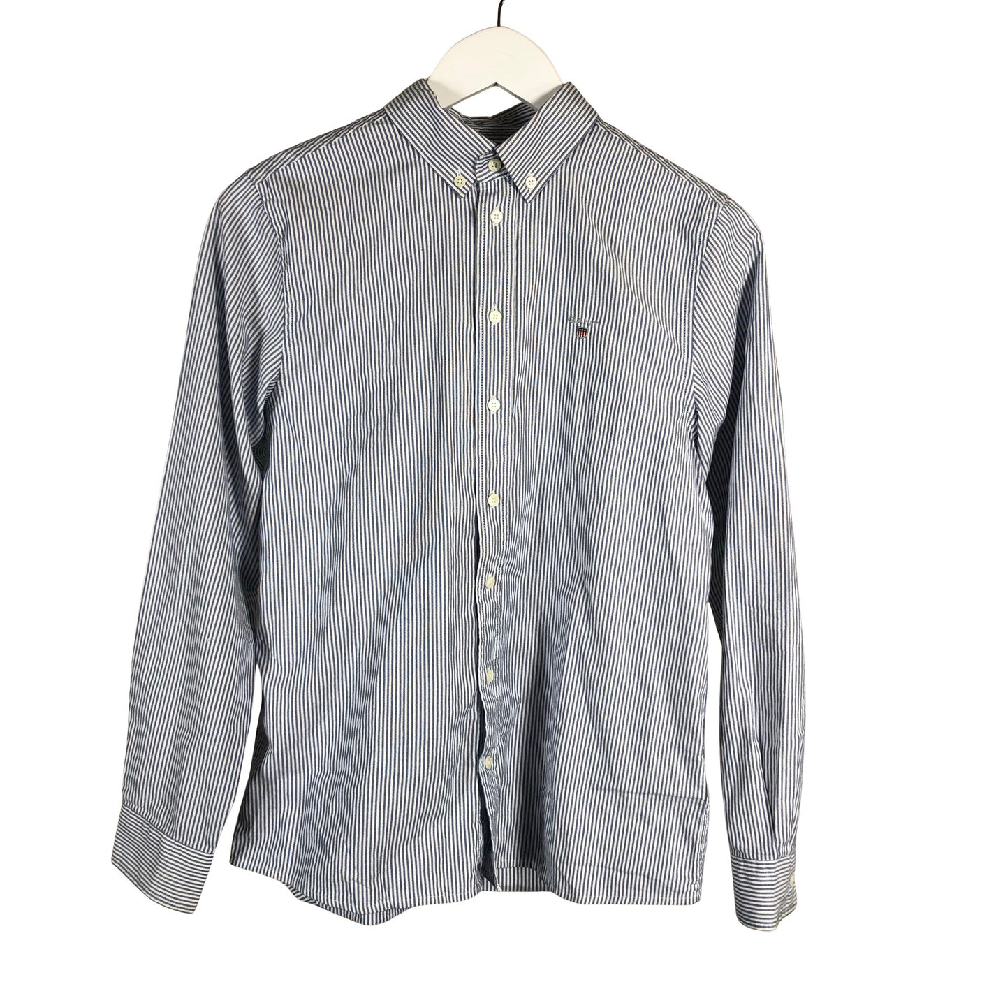 Unisex Gant - Collared shirt, size 158 - 164 - Blue (1)
