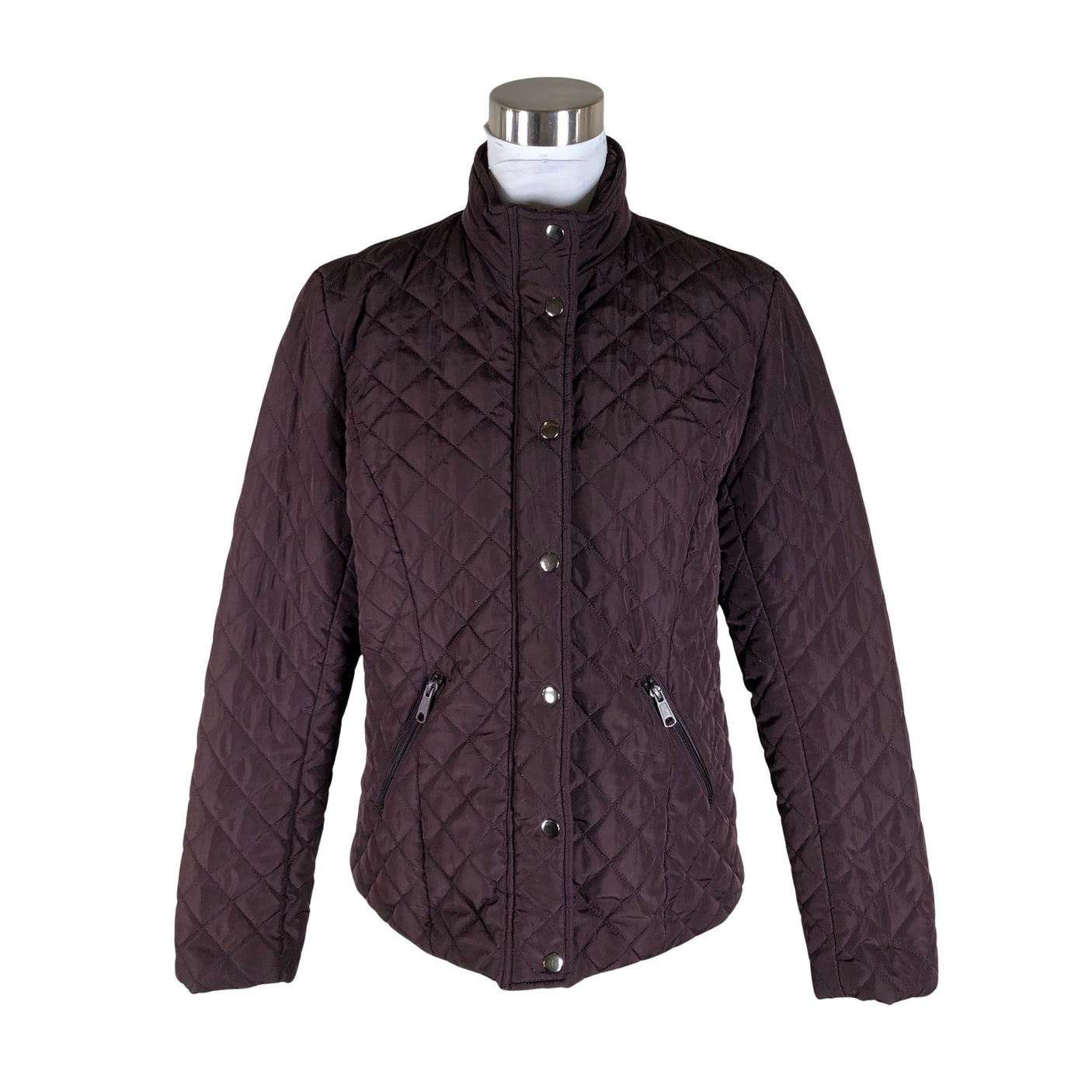 Unisex b.Young - Quilted jacket, size 40 - Wine red (1)