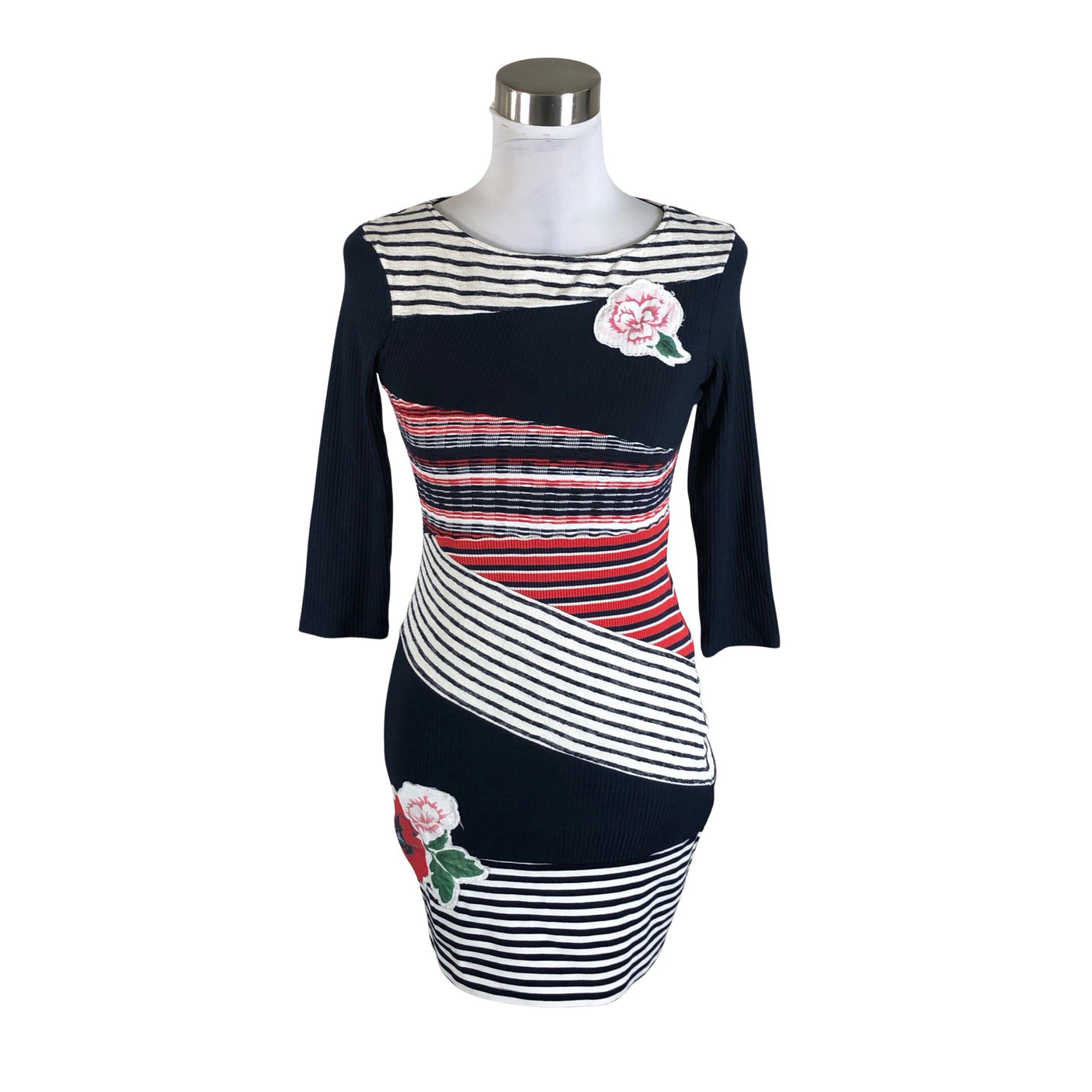 Unisex Desigual - Tricot dress, size 34 - Blue (1)