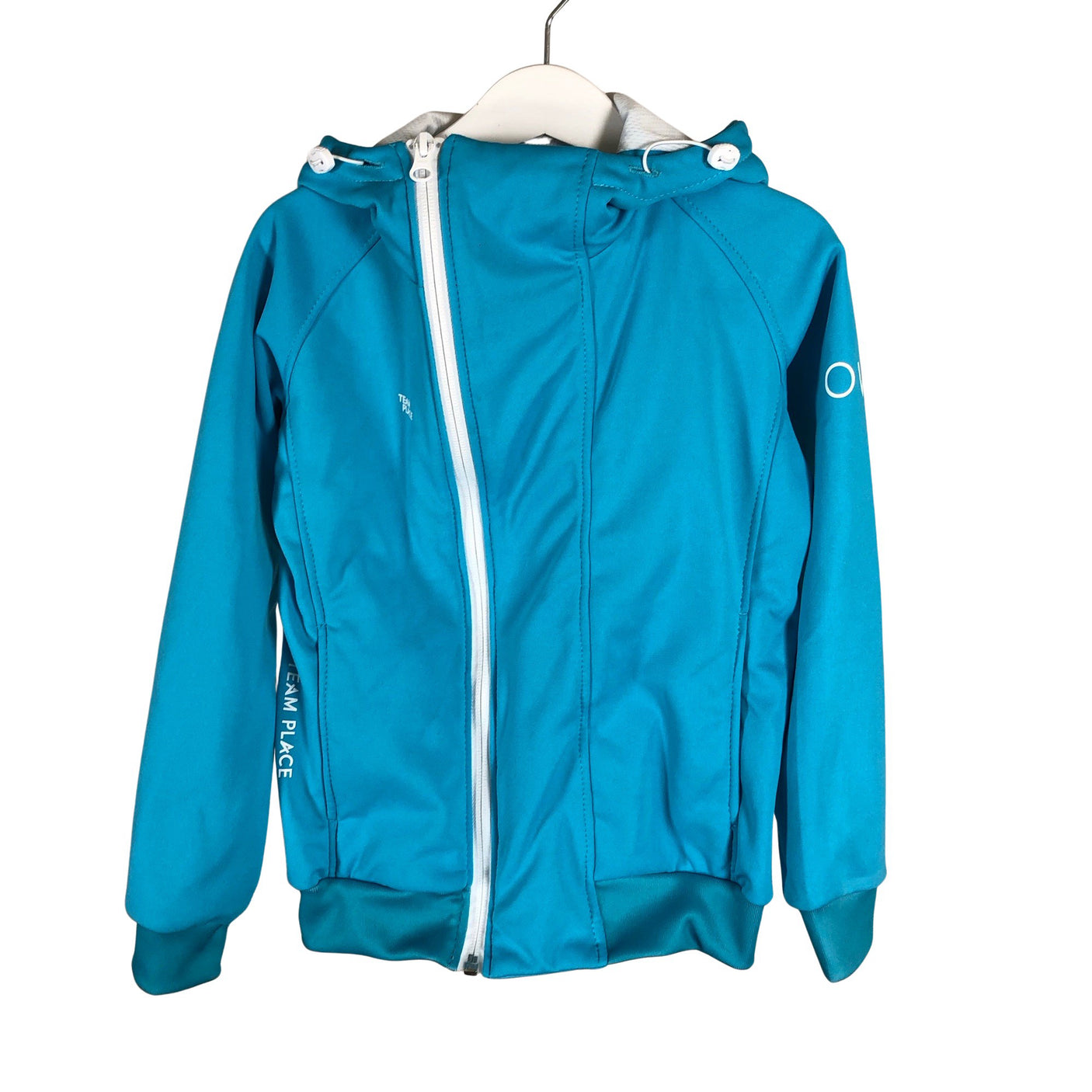 Unisex Team Place - Track jacket, size 116 - 122 - Turquoise (1)
