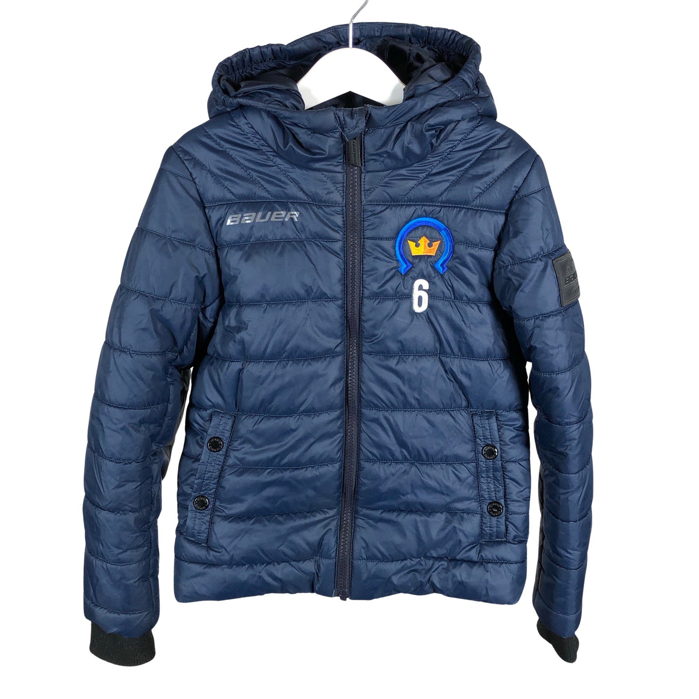 Unisex Bauer - Winter jacket, size 128 - 134 - Blue (1)