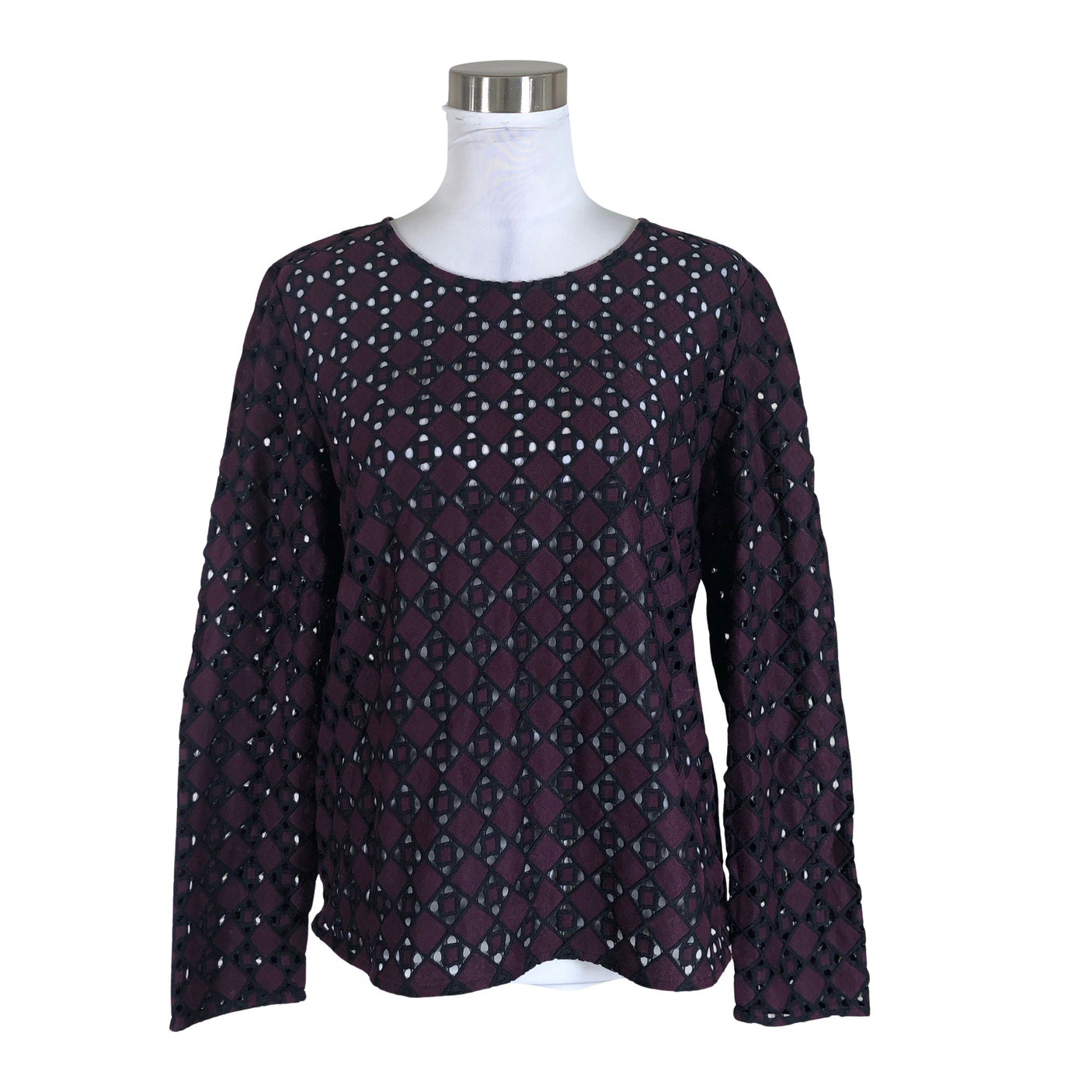 Unisex Banana Republic - Blouse, size 40 - Wine red (1)