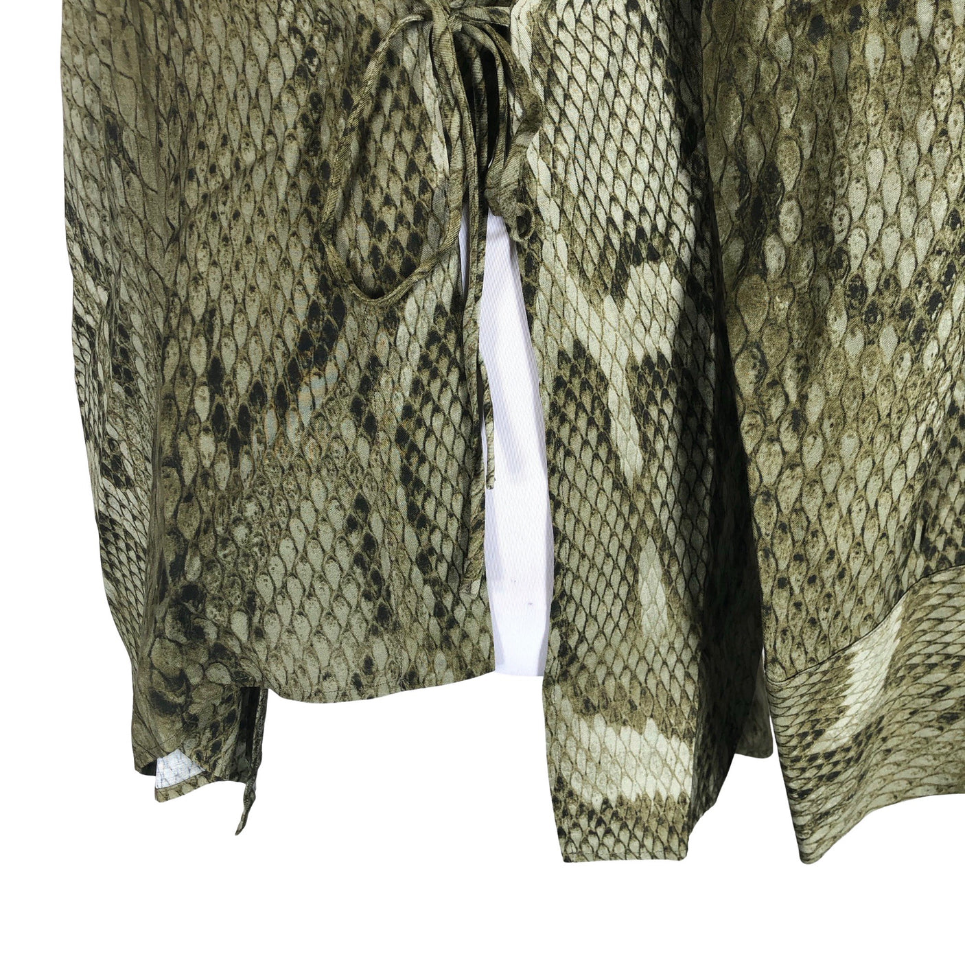 Unisex Massimo Dutti - Blouse, size 40 - Green (2)