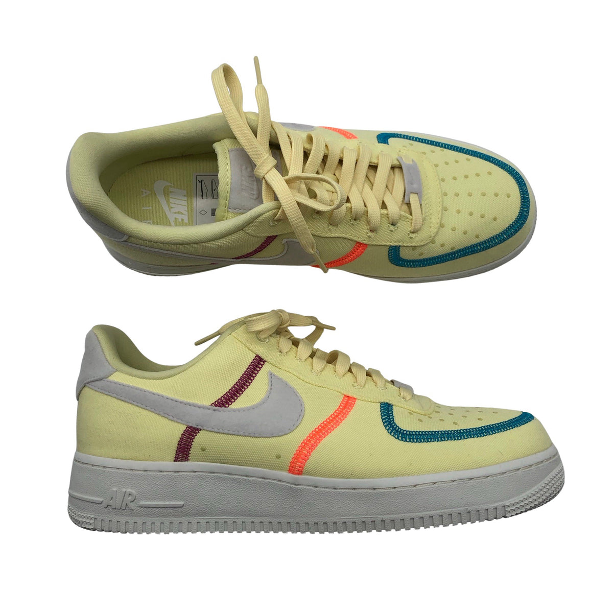Unisex Nike - Casual sneakers, size 41 - Yellow (1)
