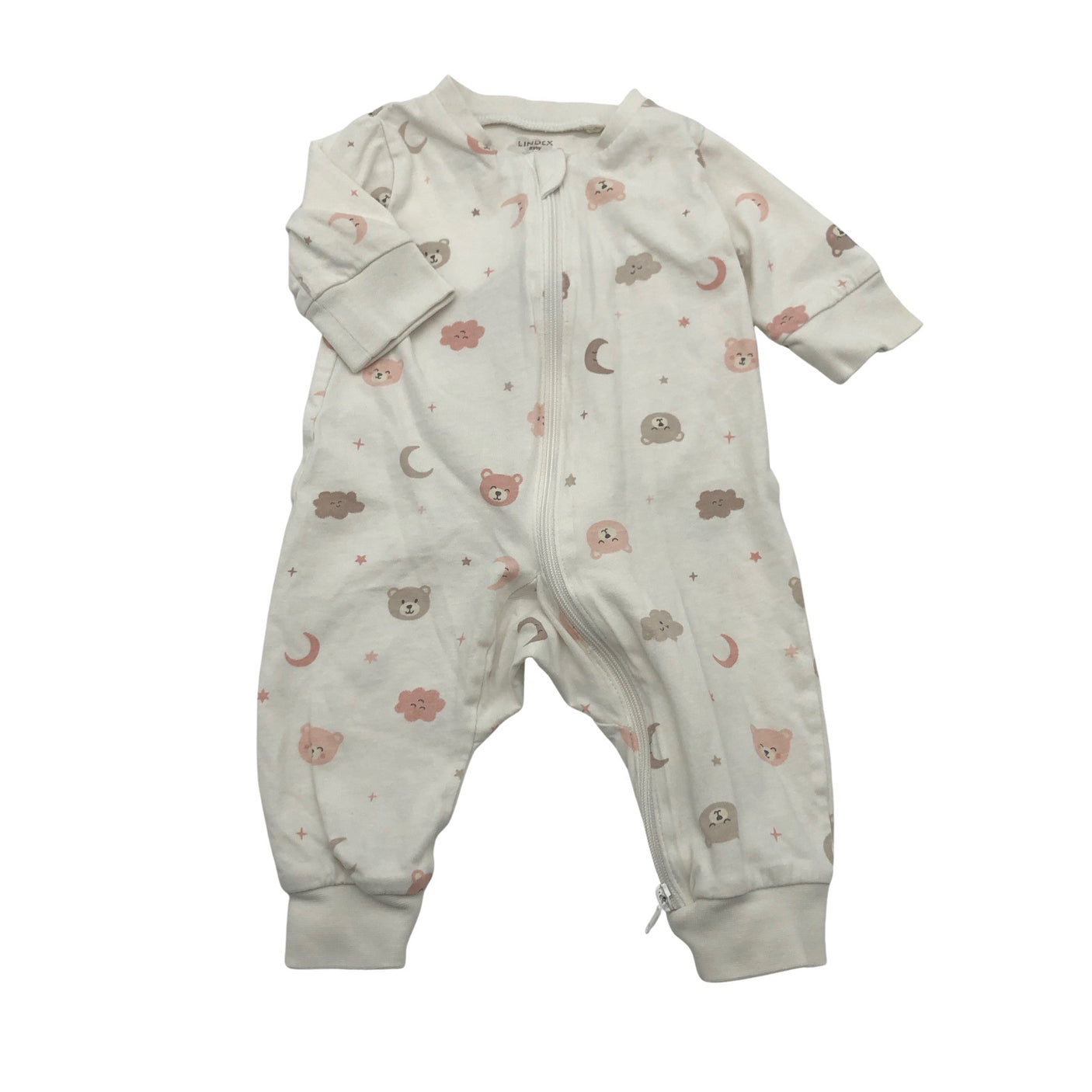 Unisex Lindex - Overalls, size 44 - 50 - White (1)