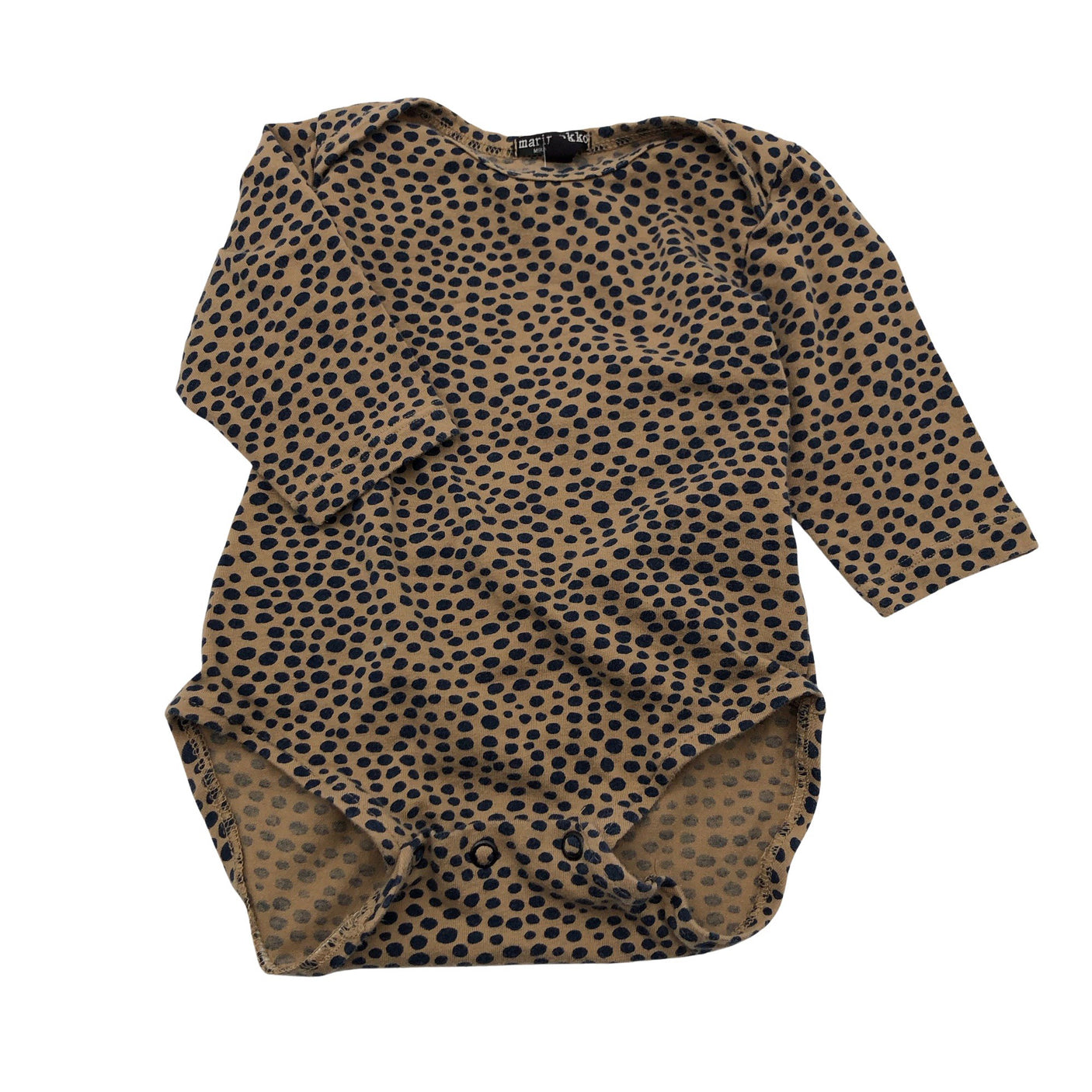 Unisex Marimekko - Body, size 56 - 62 - Brown (1)